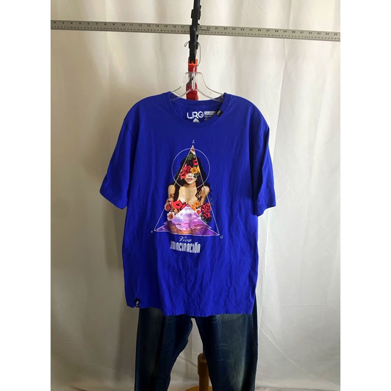 Vintage LRG Imacinacion TEE T SHIRT XL Extra Large Men Sharp TShirt TEE Shirt XL Mens Size US XL / EU 56 / 4 - 3 Thumbnail