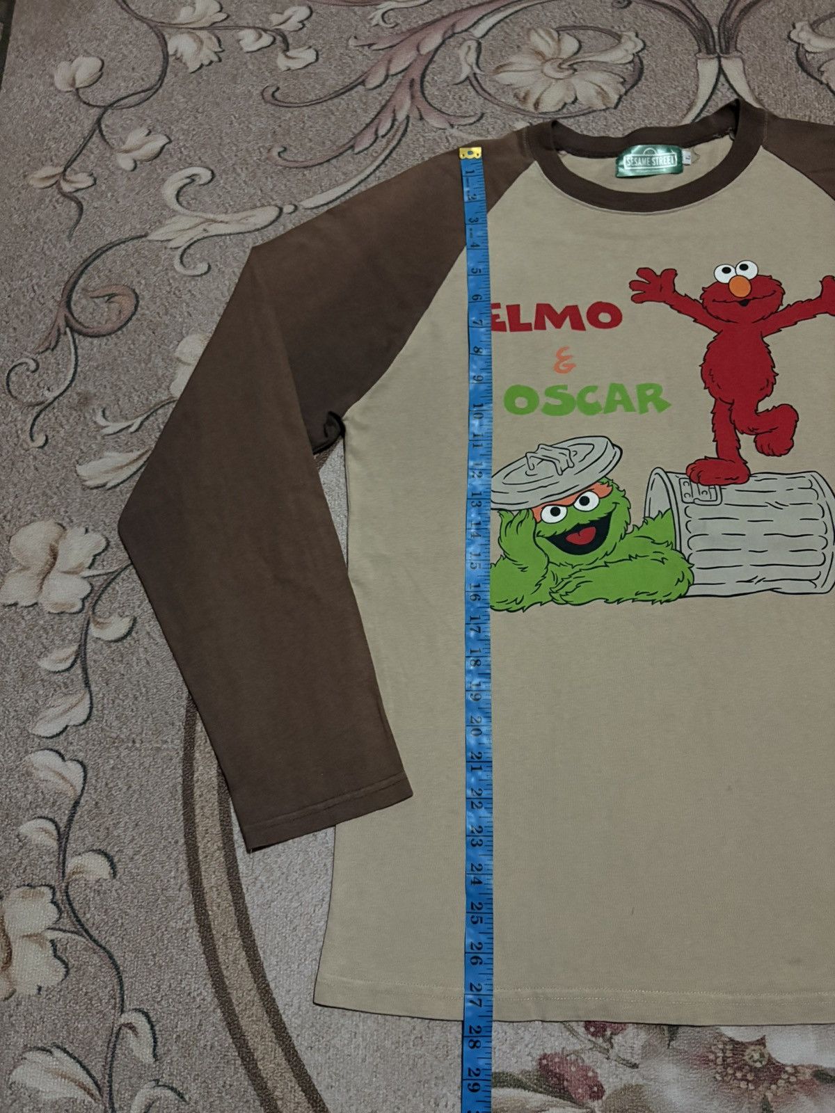 Cartoon Network × Vintage Vintage Y2k SESAME STREET Long Sleeve T-Shirt Size US L / EU 52-54 / 3 - 12 Thumbnail