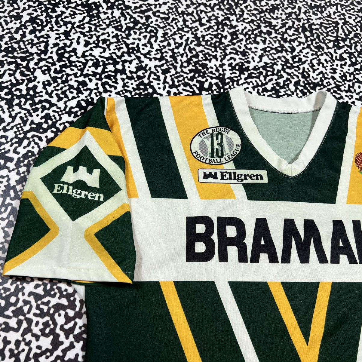 Vintage Vintage 90s Hunslet RLFC Northampton Town FC Rugby Jersey Size US L / EU 52-54 / 3 - 13 Thumbnail