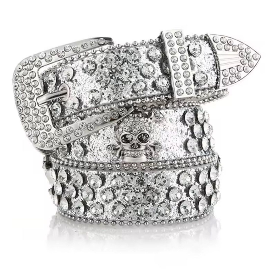Other Y2K Gothic Subculture Punk Diamond Belt Size ONE SIZE - 2 Thumbnail