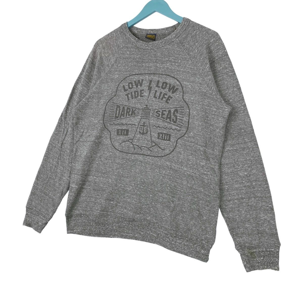Dark Seas Division × Vintage Vintage Dark Seas Printed Crewneck Sweatshirt Dark Gray Size US L / EU 52-54 / 3 - 2 Thumbnail