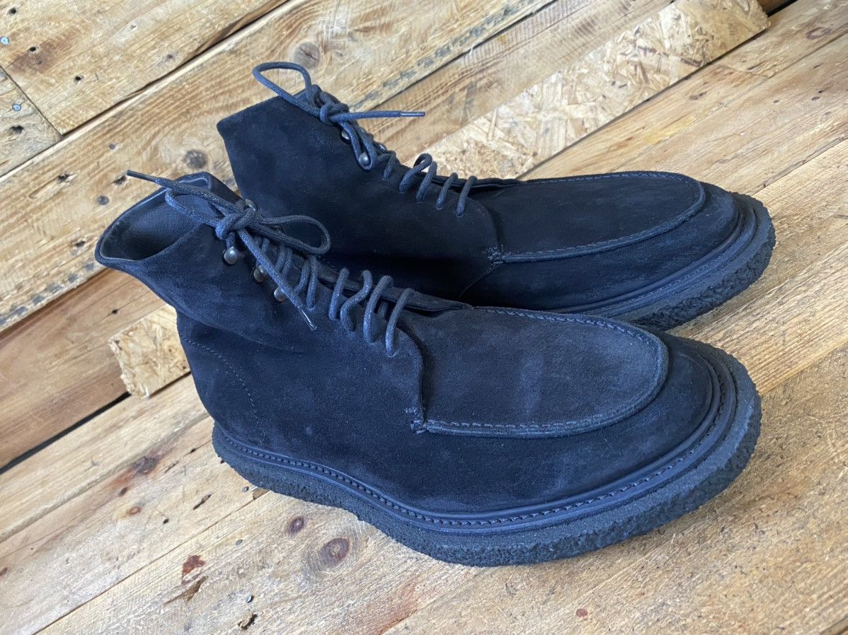 If Six Was Nine × Officine Creative Officine creative bullet black suede combat boots sz 42 Size US 9 / EU 42 - 11 Thumbnail
