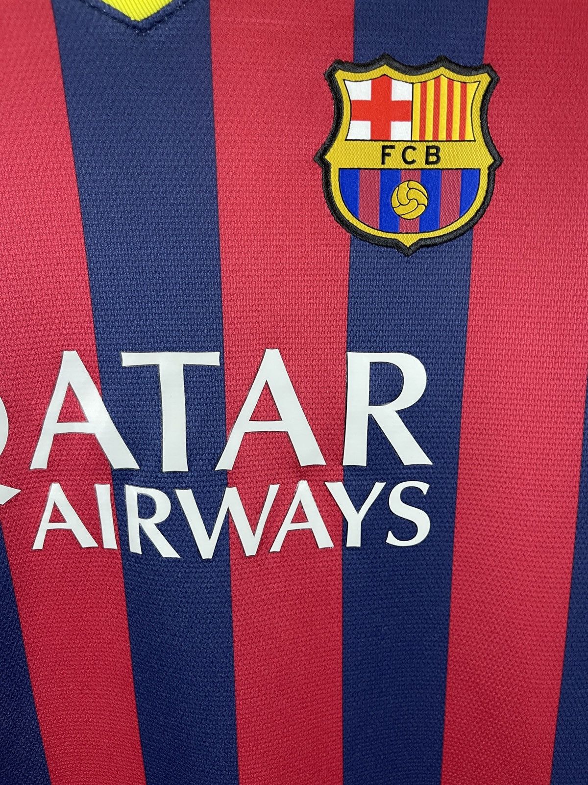 Nike Nike BARCELONA 2013 2014 Home Football Shirt Soccer Jersey Size US S / EU 44-46 / 1 - 5 Thumbnail