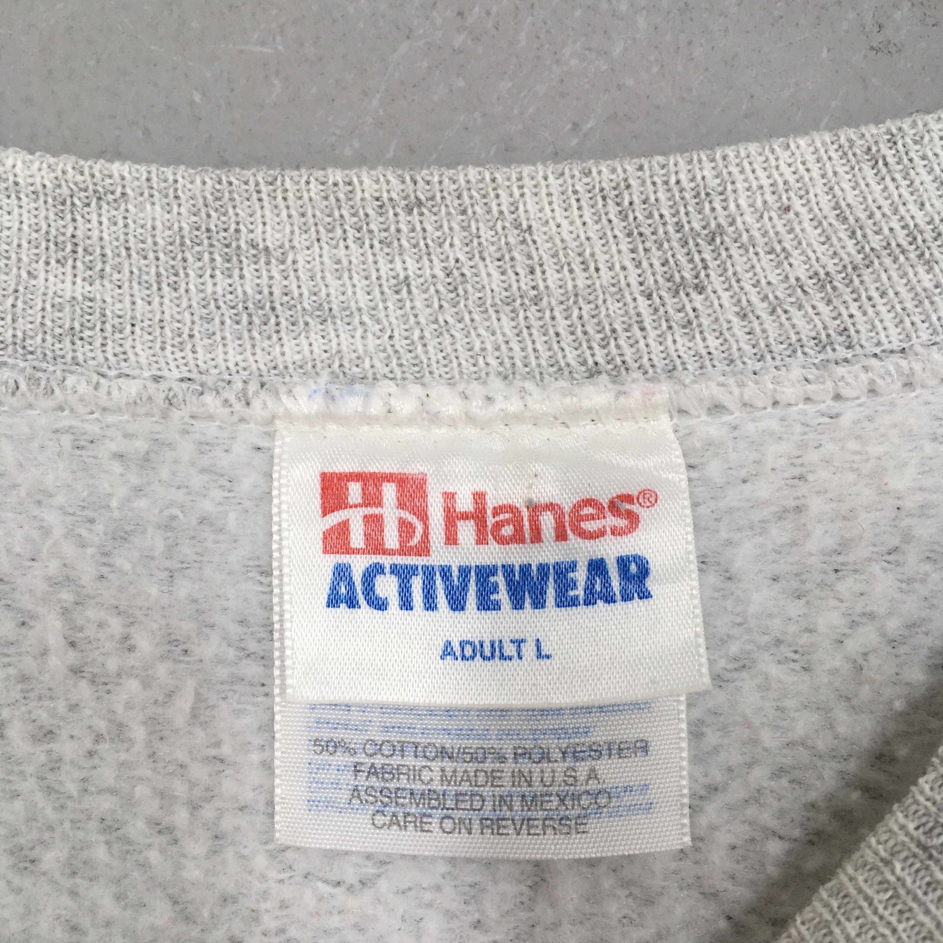 Hanes Vintage 90s The Terrible Shirt Quotes Sweatshirt Large Size US L / EU 52-54 / 3 - 6 Thumbnail