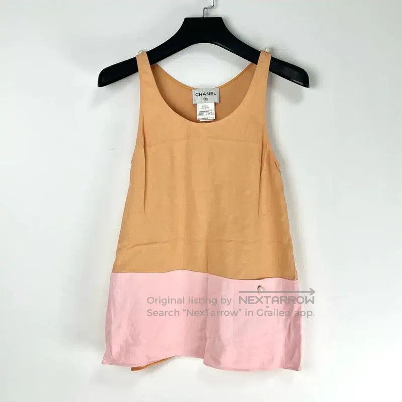 Chanel Chanel Orange Wool Women’s Pullover Sweater . Size XS / US 0-2 / IT 36-38 - 1 Thumbnail