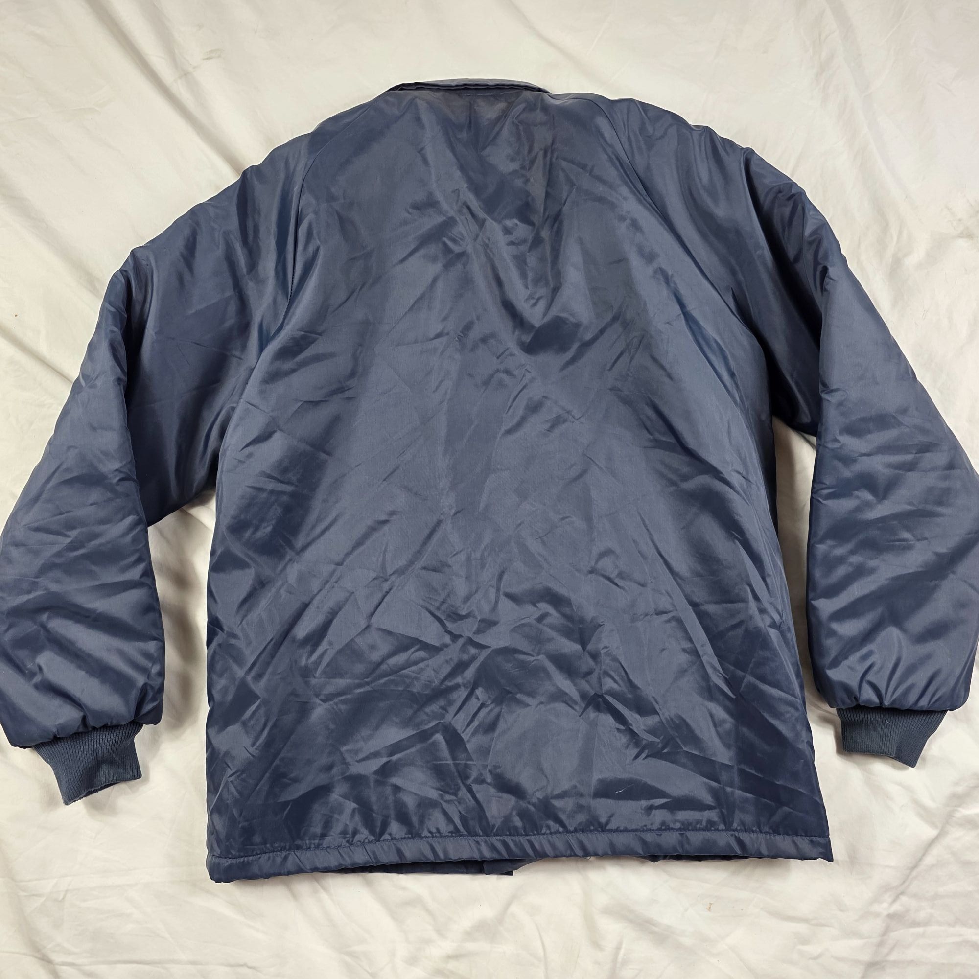 Sears Vintage Sears Outerwear Mens Size Medium Coach Jacket Blue F Size US M / EU 48-50 / 2 - 6 Thumbnail