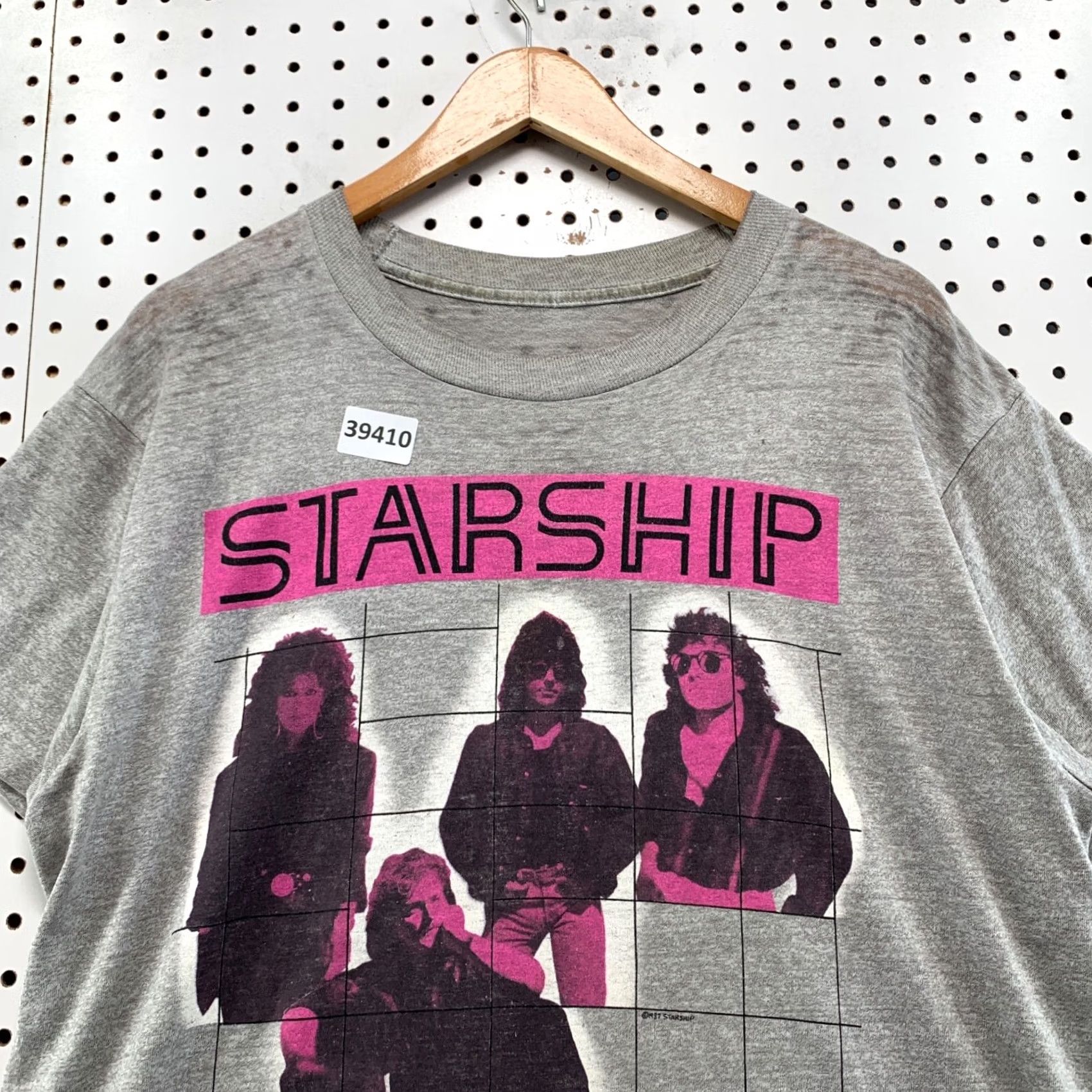 Vintage VINTAGE Starship Shirt Mens L Gray ITS NOT OVER Music 80s Single Stitch 22x27 Size US L / EU 52-54 / 3 - 7 Thumbnail