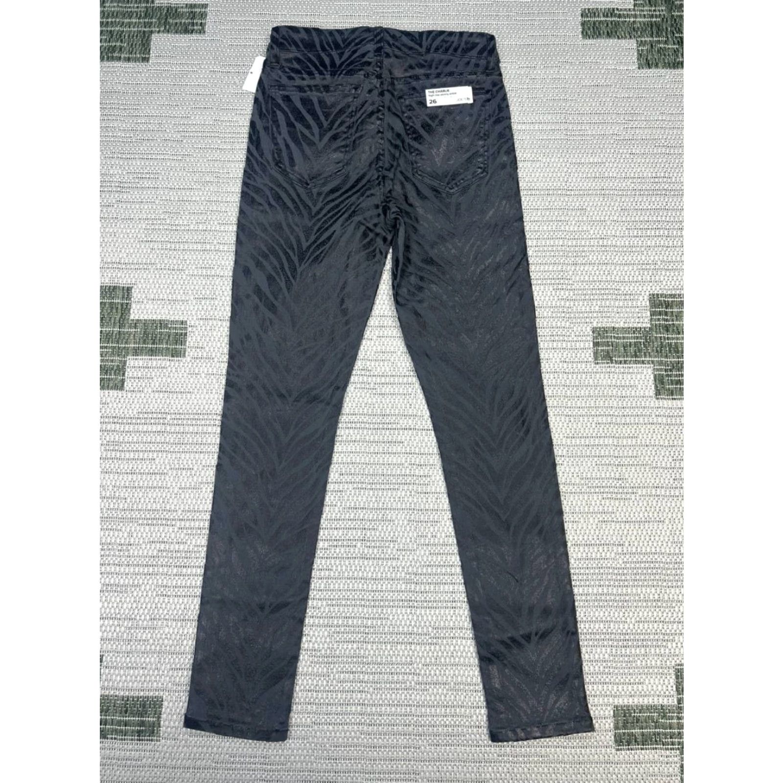 Vintage Joes Jeans The Charlie High Rise Skinny Ankle Jeans Womens 26 Black Cotton 26x28 New Size 26" / US 2 / IT 38 - 2 Thumbnail