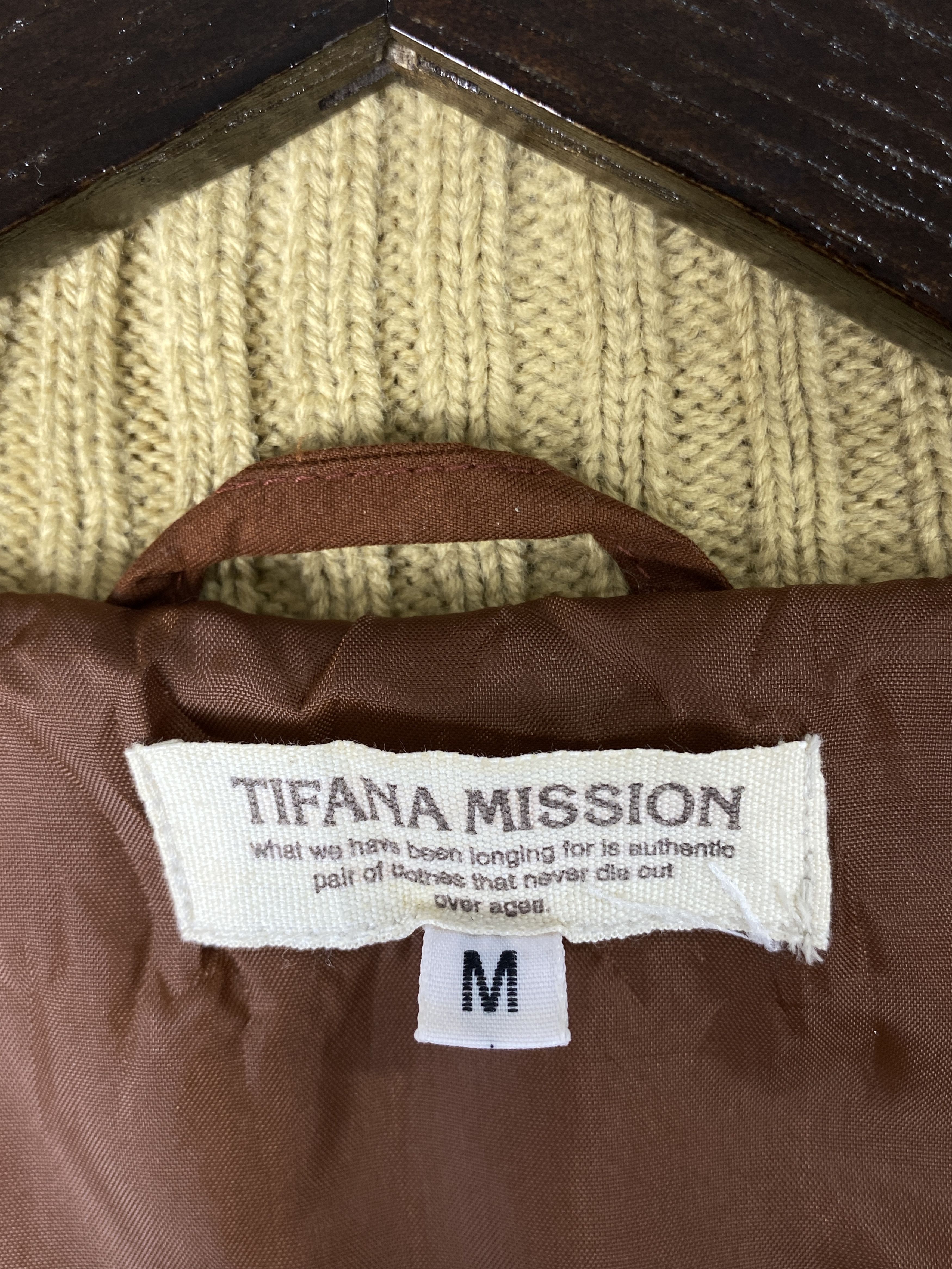 Japanese Brand Vintage Tifana Mission Zip Up Jacket J1874 Size US S / EU 44-46 / 1 - 9 Thumbnail