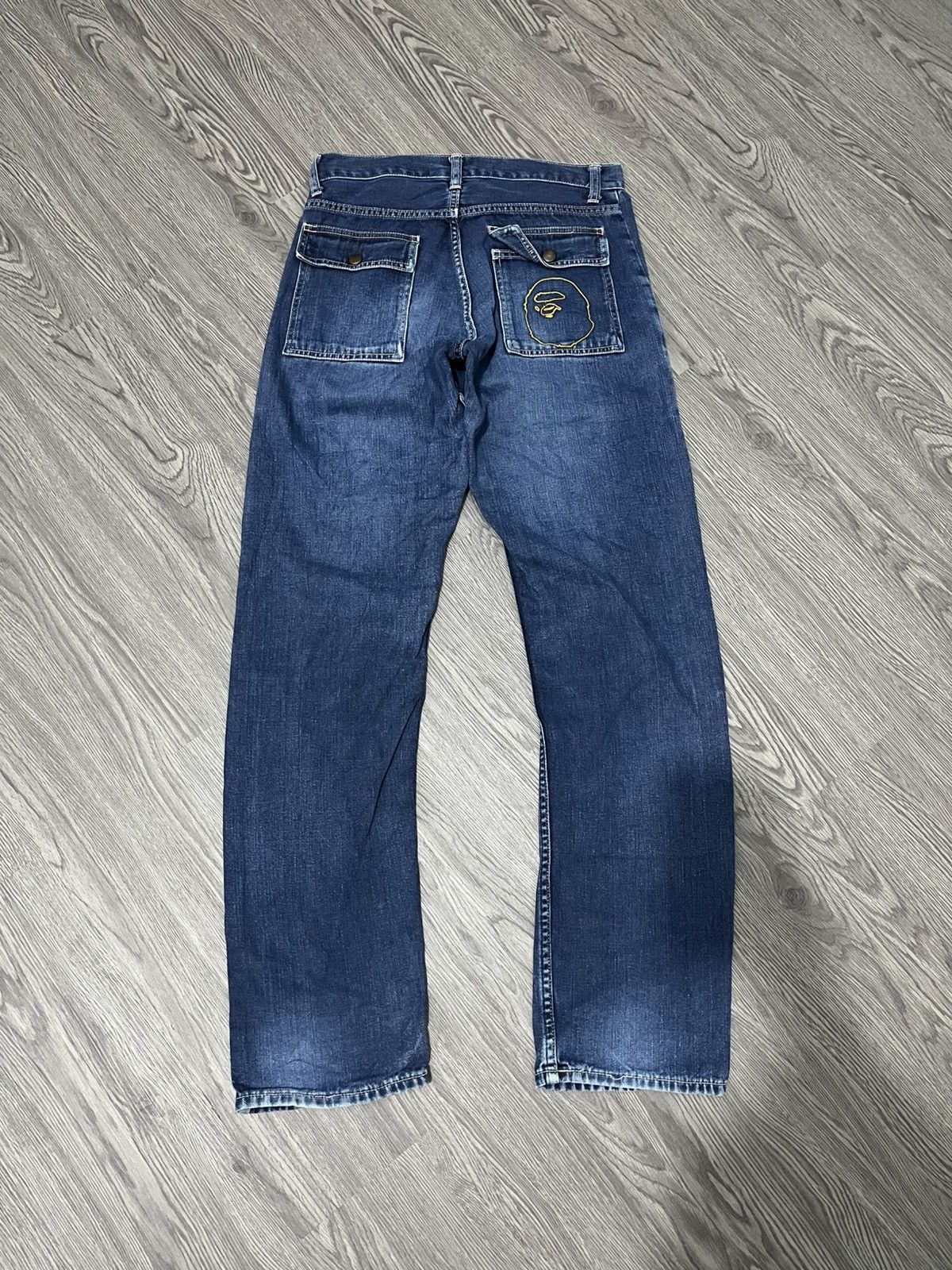 Bape Vtg Y2K A Bathing Ape Bape Jeans Size US 28 / EU 44 - 1 Thumbnail