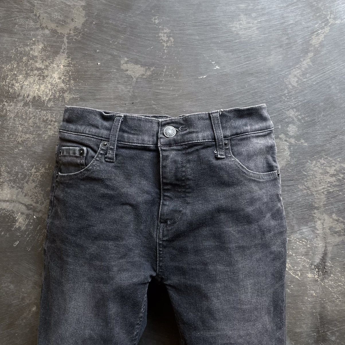 Hysteric Glamour × Japanese Brand Hysteric glamour charcoal grey denim long pants Size 28" / US 6 / IT 42 - 2 Thumbnail
