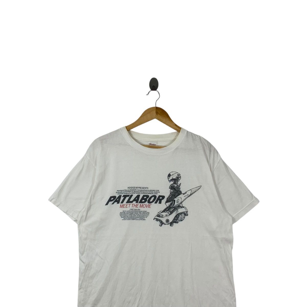 Anime PATLABOR ANIME MOVIE 1999 Tokyo War Cyber Punk Tee Shirt Size US L / EU 52-54 / 3 - 2 Thumbnail