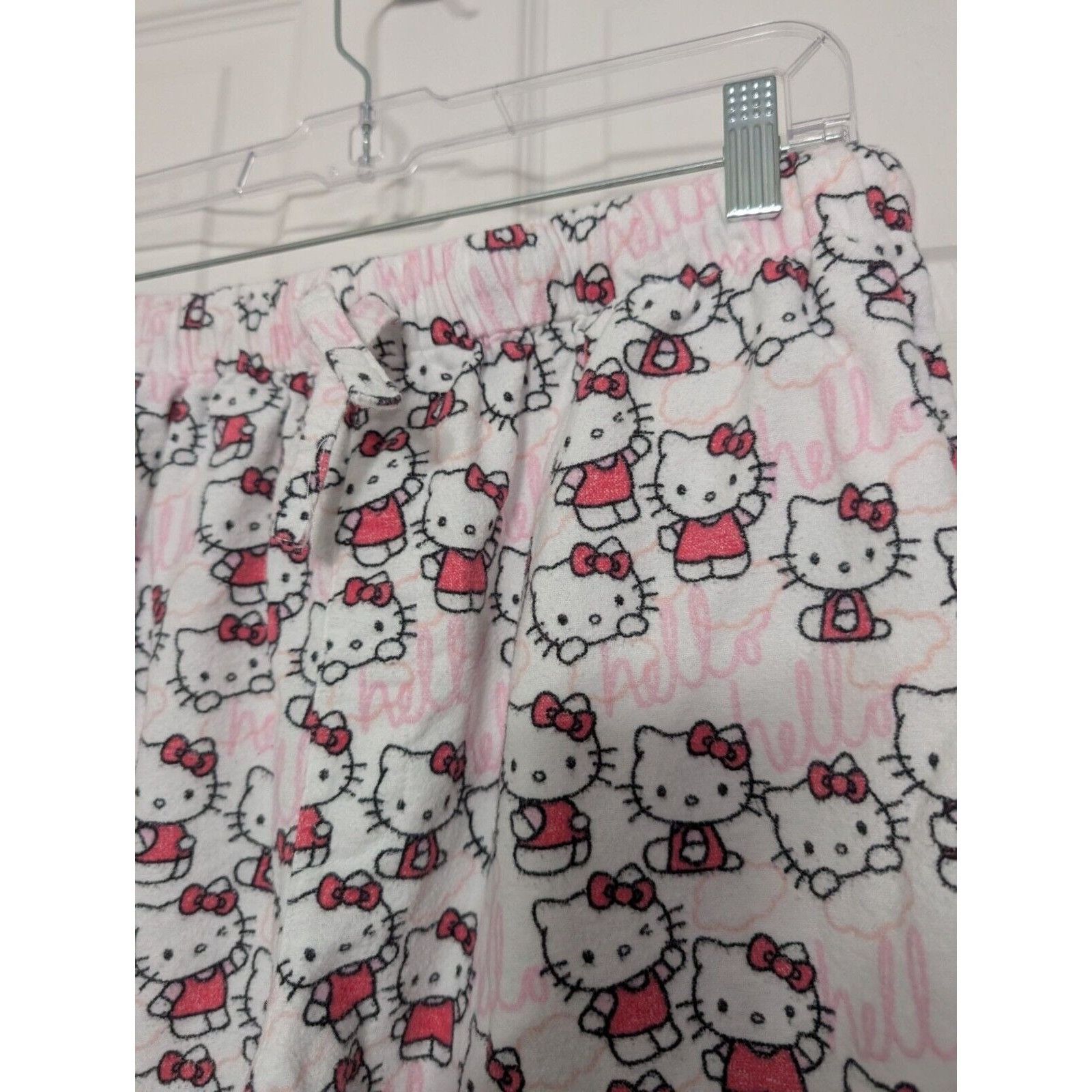 Designer Pottery Barn Sanrio Hello Kitty PJ Set Teen Size Medium Size ONE SIZE - 11 Thumbnail