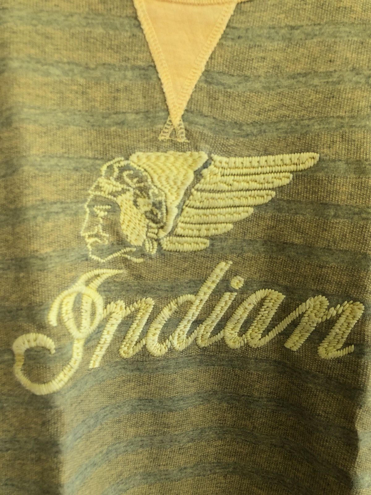 Indian Motorcycle × Japanese Brand × Vintage VINTAGE INDIAN MOTORCYCLE SWEATER EMBROIDERY Size US L / EU 52-54 / 3 - 4 Thumbnail