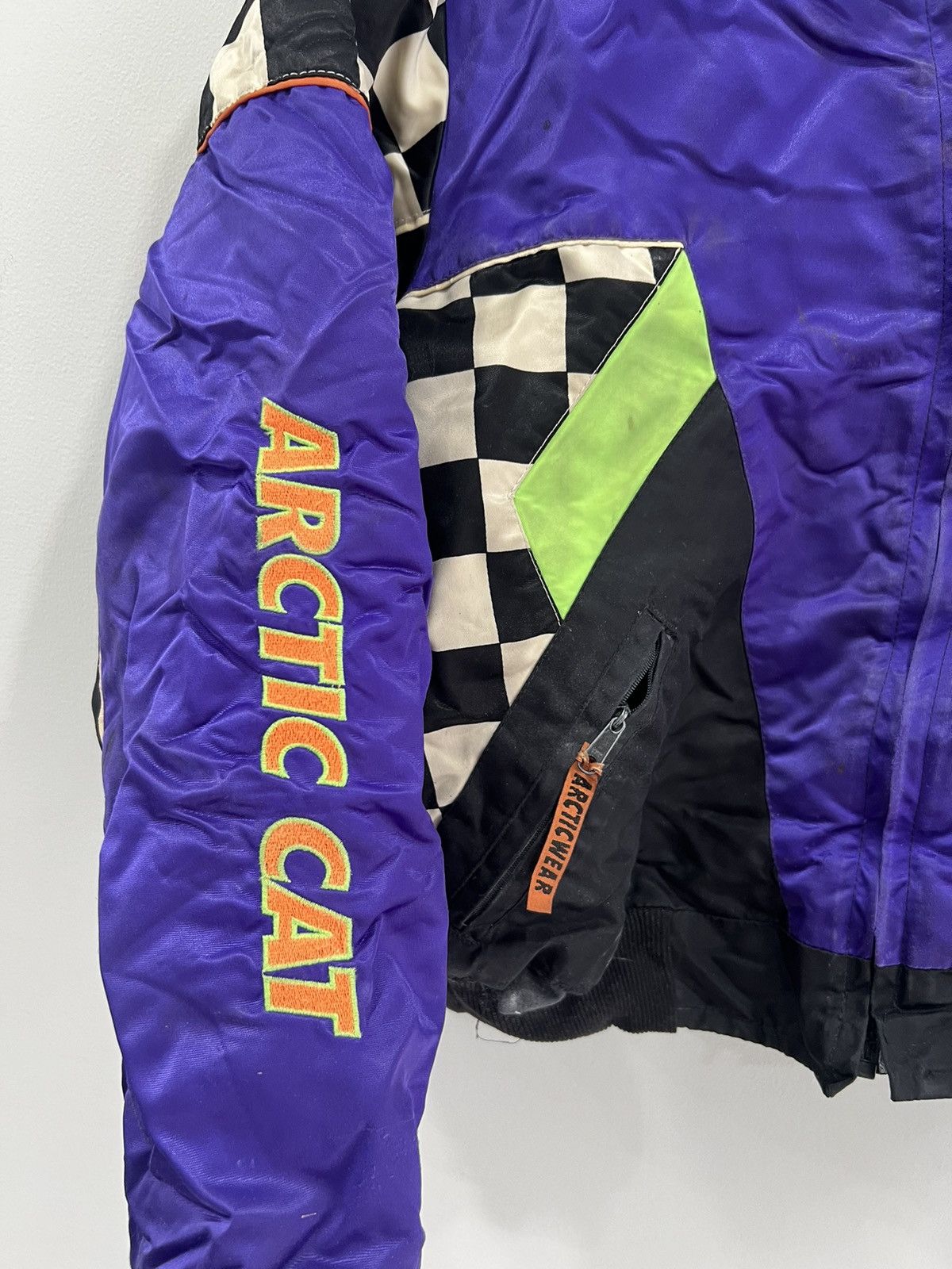 Other Vintage Arctic Cat Racing Jacket Womens fit Size S / US 4 / IT 40 - 4 Thumbnail