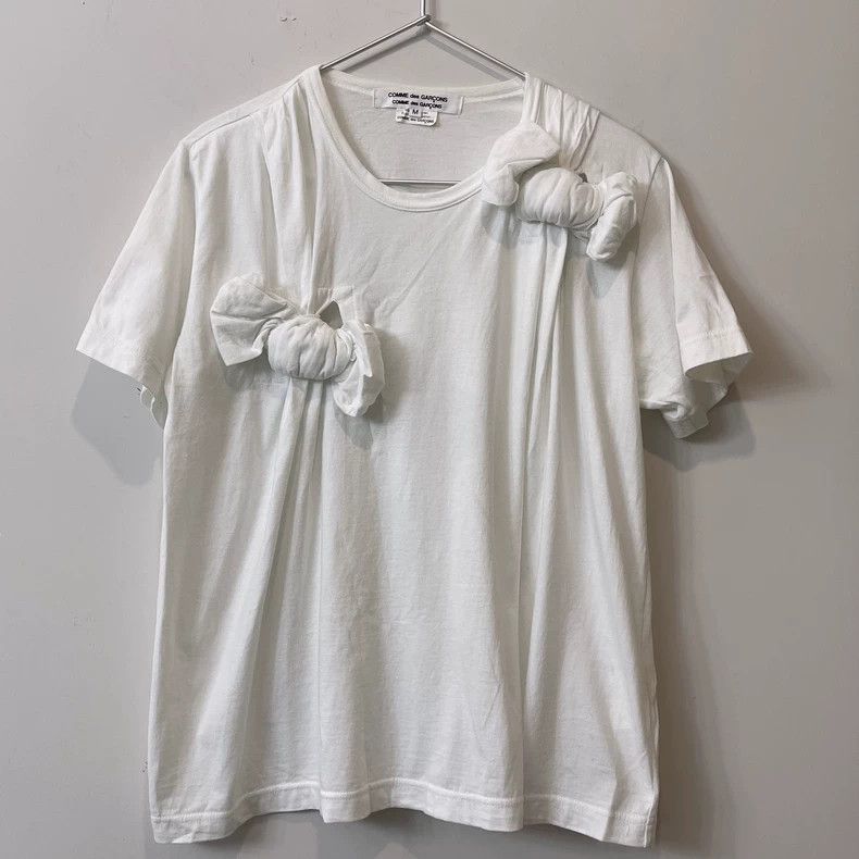 Comme des Garcons Comme Des Garcons Bow T shirt short sleeve Size M / US 6-8 / IT 42-44 - 2 Thumbnail