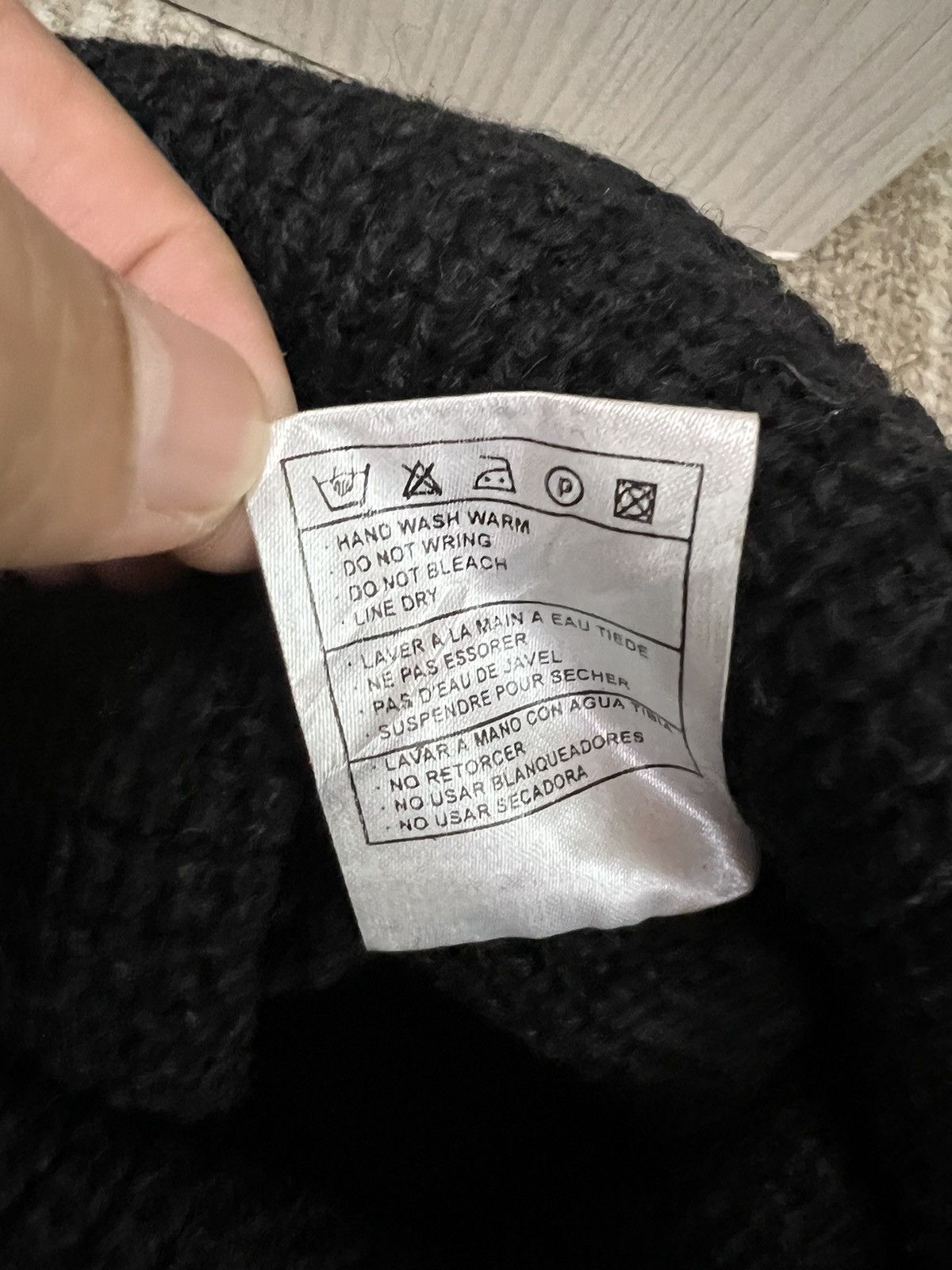 Nike Vintage Nike Spell Out Beanie Hats Size ONE SIZE - 7 Thumbnail