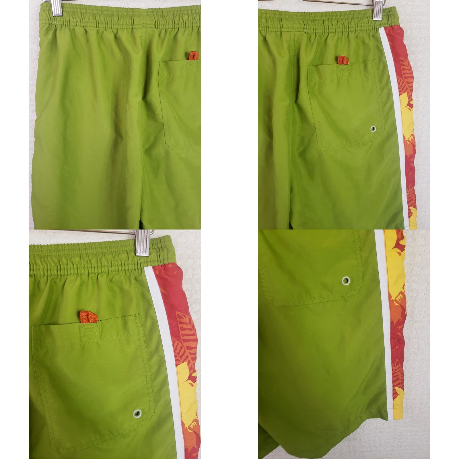 Ralph Lauren Chaps Ralph Lauren Men's M Green Floral Swimming Trunks Drawstring 9" Inseam Size ONE SIZE - 8 Thumbnail