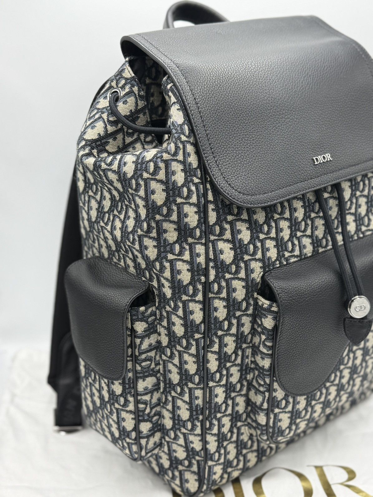Dior Deadstock Dior Saddle Monogram backpack Size ONE SIZE - 4 Thumbnail