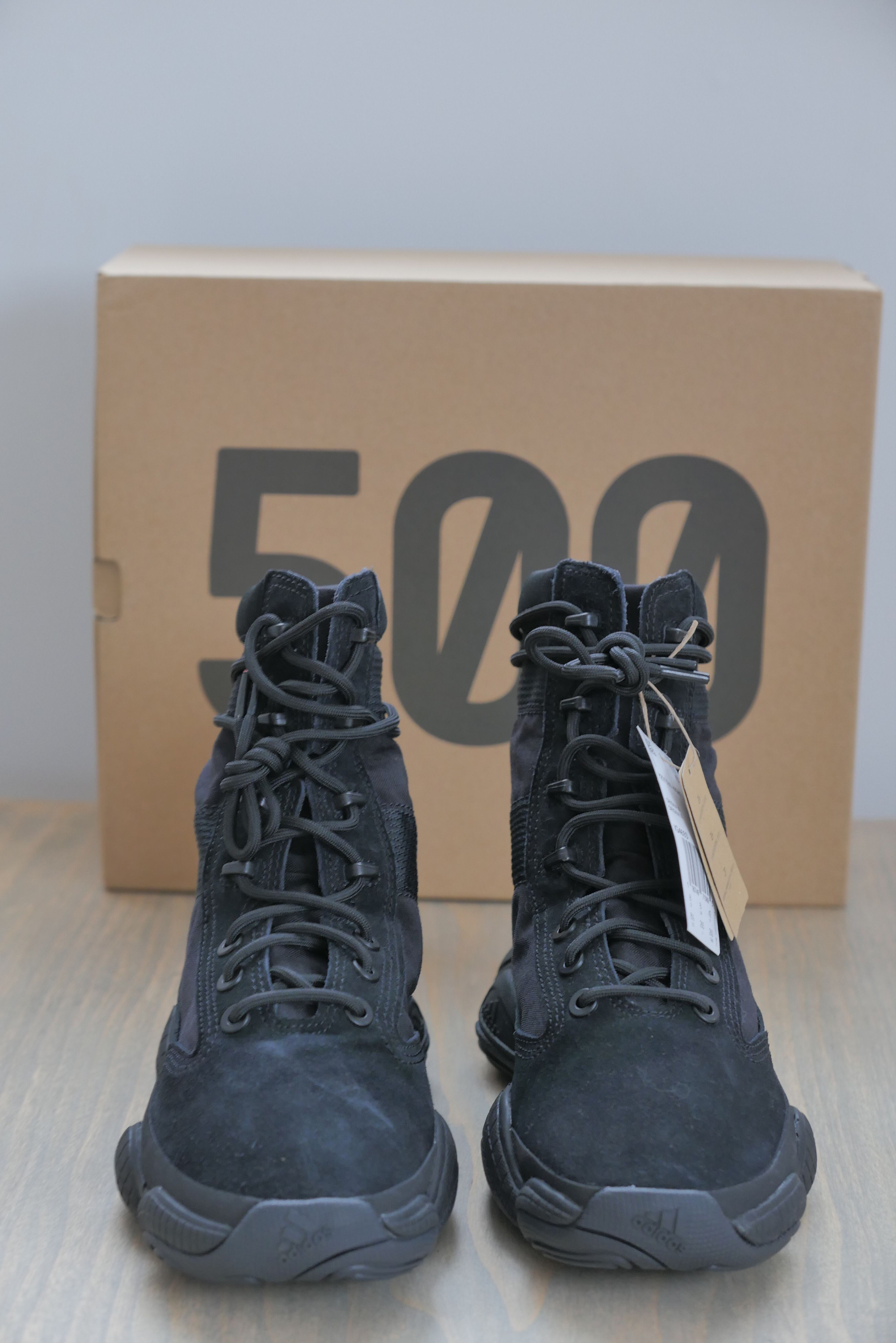 adidas gazelle silver green womens Adidas Yeezy 500 High Tactical Boot "Utility Black"  STVTEMENT