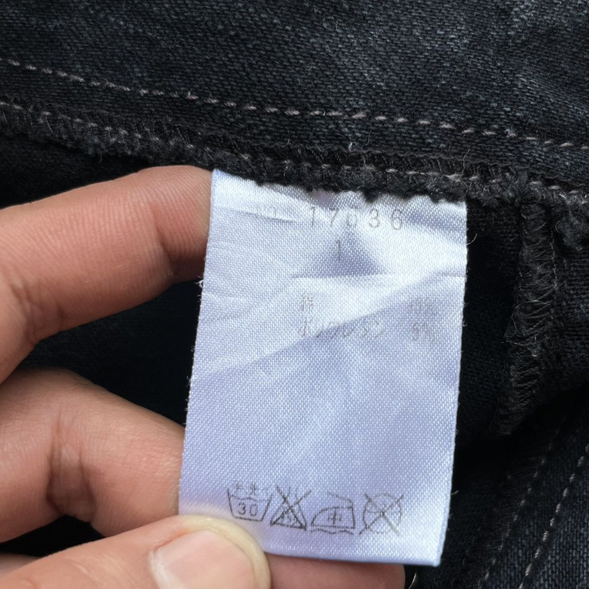 Tornado Mart ALGONQUINS JAPANESE BRAND BONDAGE Y2K MAD PUNK FLARED DENIM Size 27" / US 4 / IT 40 - 7 Thumbnail