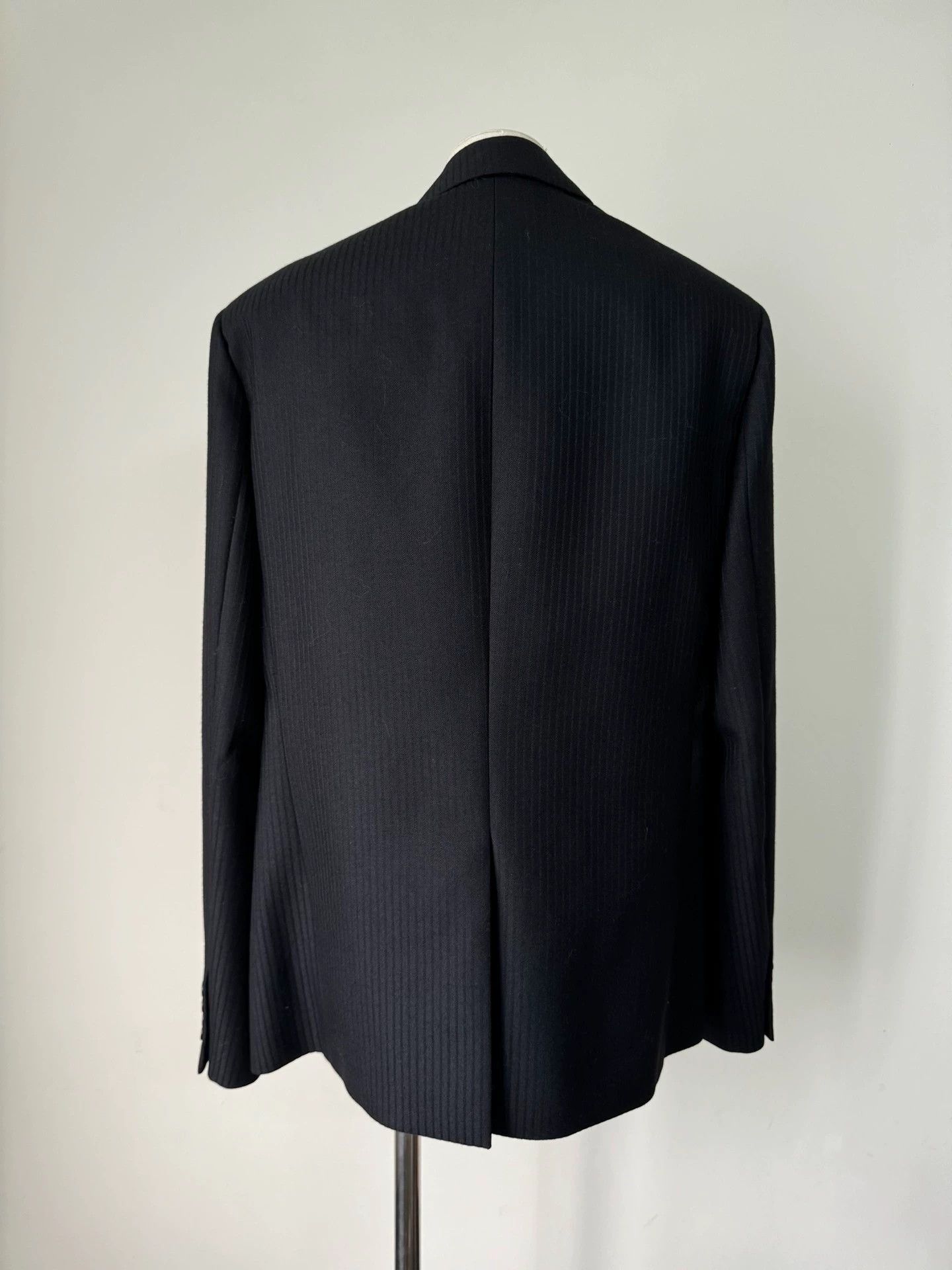 Saint Laurent Paris Saint Laurent 19FW Anthony Beaded Wool-Silk Suit 50 New Size 50R - 2 Thumbnail