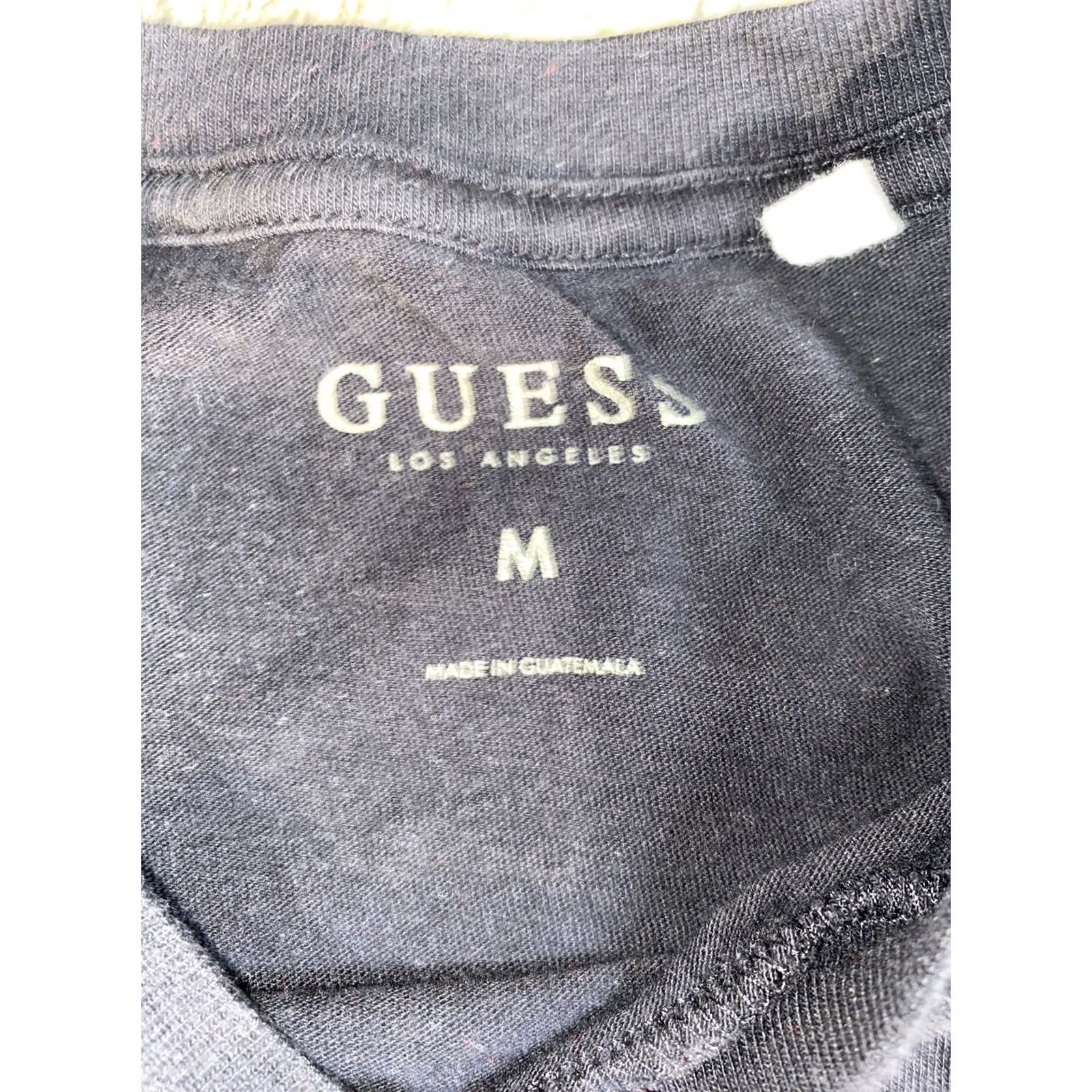 Guess VINTAGE? GUESS Shirt Mens Medium Black T-Shirt Size US M / EU 48-50 / 2 - 3 Thumbnail