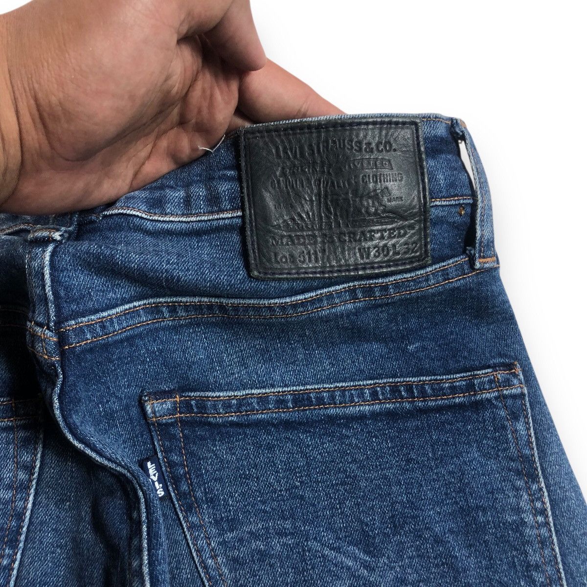 Levi's Made & Crafted LEVIS MADE & CRAFT SELVEDGE X LEVIS BLUE TAB JEANS Size US 30 / EU 46 - 11 Thumbnail
