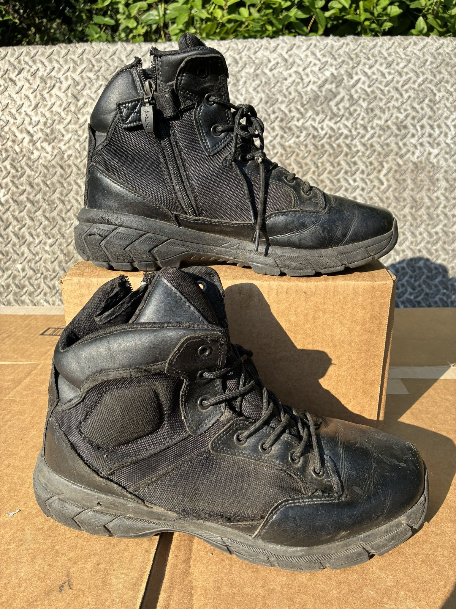 Other Interceptor Zippered 6" Soft Toe Tactical Boots Military Size US 11 / EU 44 - 1 Thumbnail