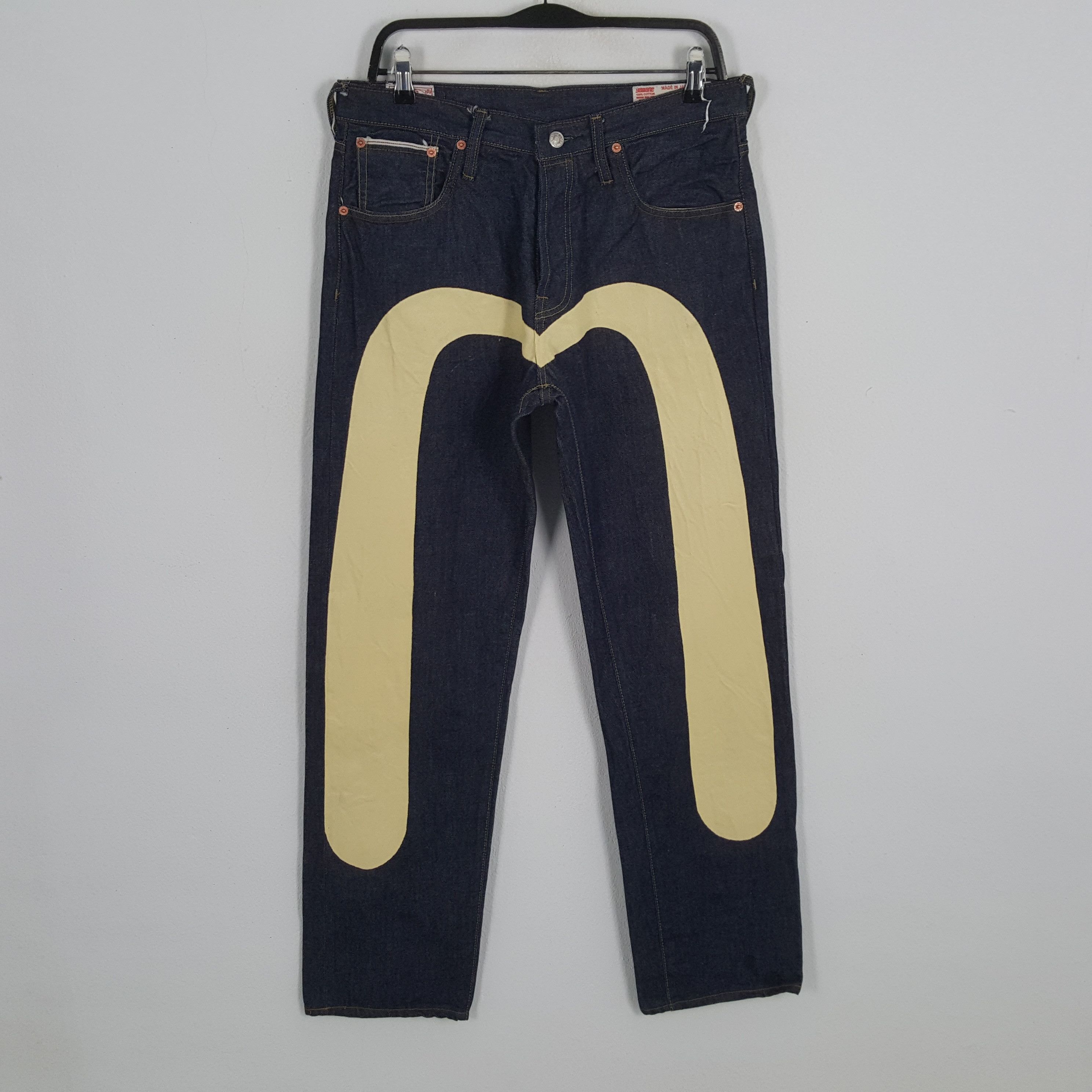 EVISU Japanese Brand Streetwear Custom Daicock Jeans