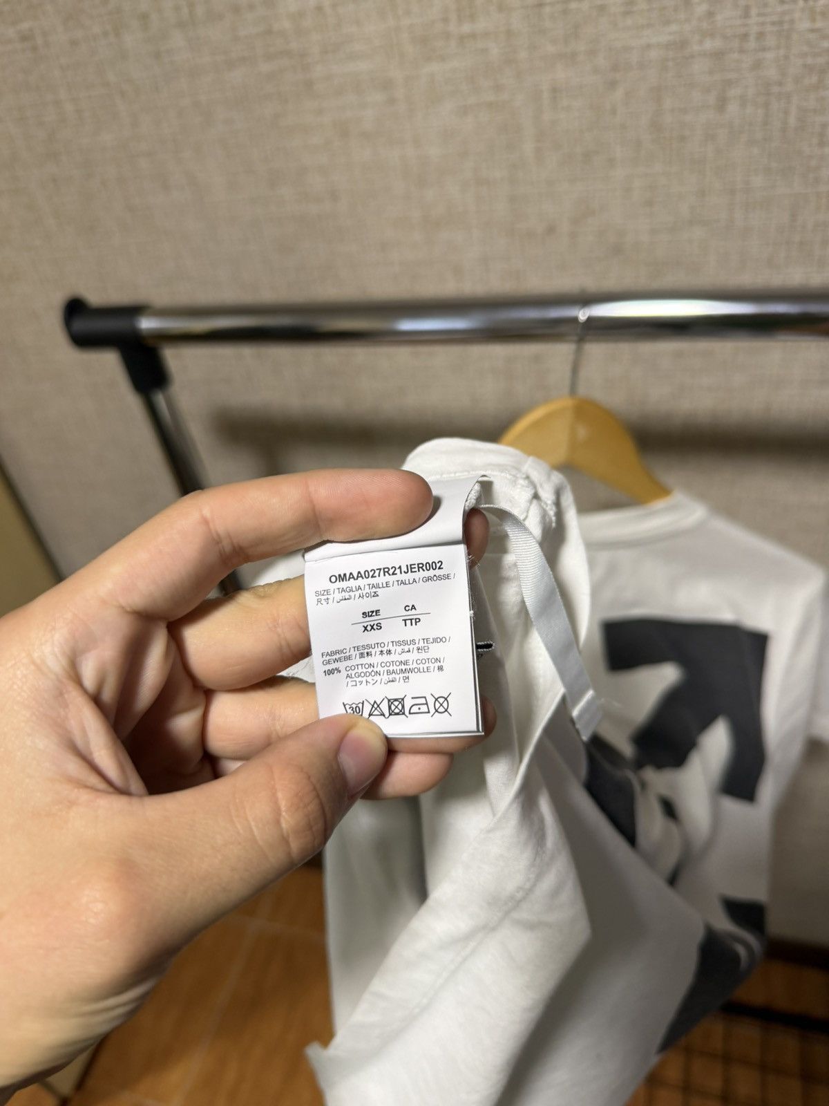 Off-White OFF-WHITE MONA LISA WHITE T-SHIRT Size US XXS / EU 40 - 6 Thumbnail
