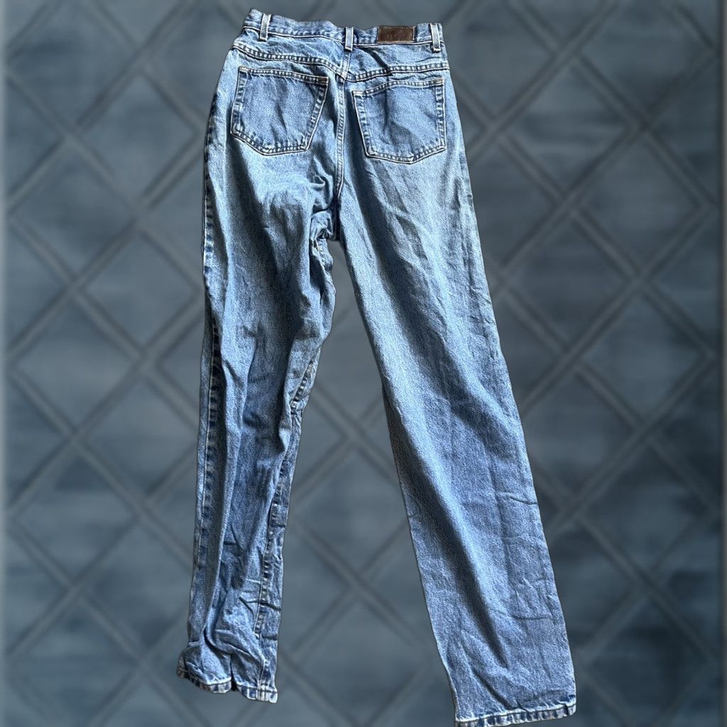 Vintage VINTAGE L.L. Bean Double L Comfort Waist Denim Jeans Women’s Size 27x32 Blue Cotton USA 90s Tapered Size 27" / US 4 / IT 40 - 1 Thumbnail