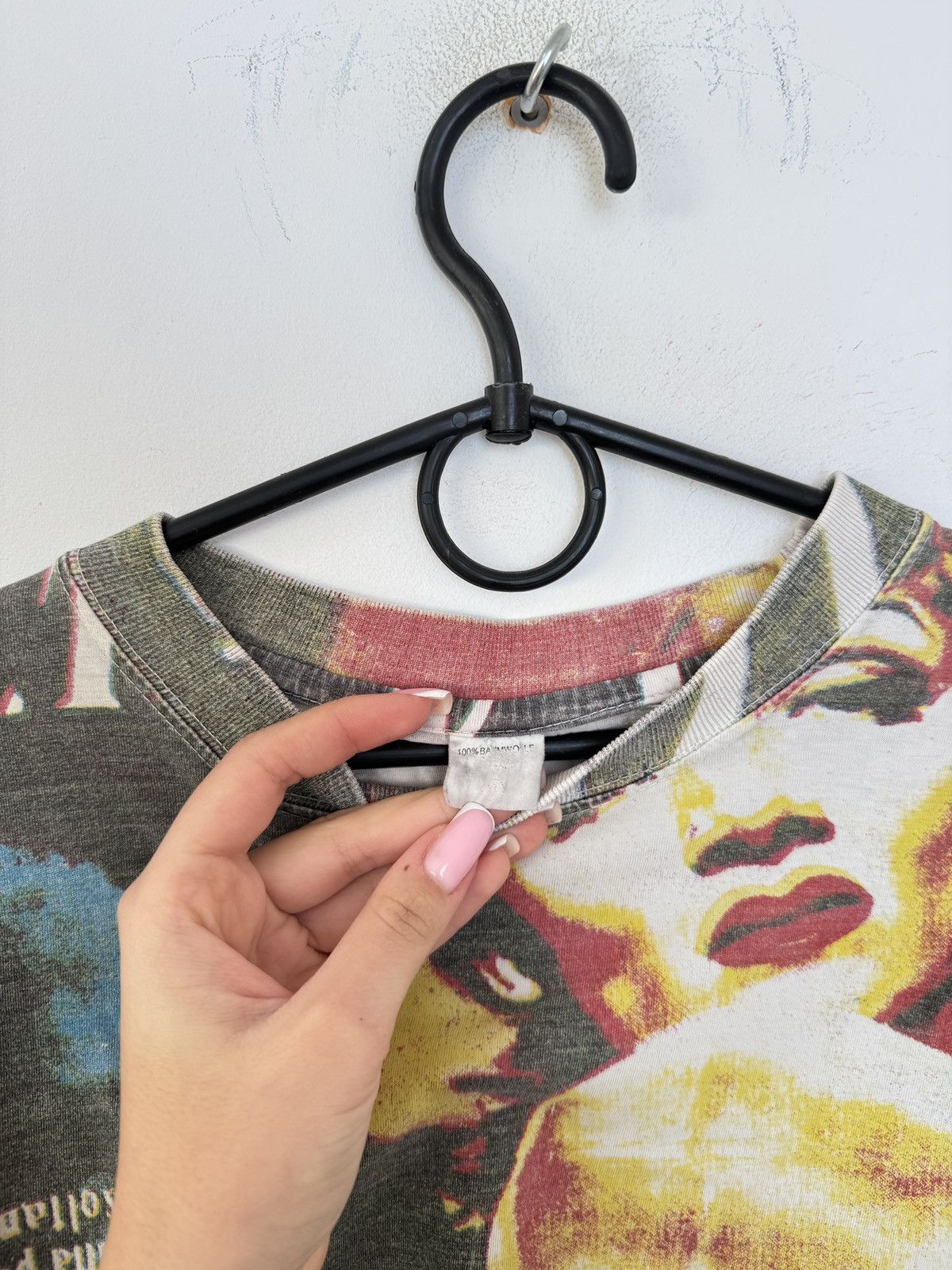 Band Tees × Vintage RARE!!! Vintage 90's Marilyn Monroe Over Print T-Shirt Size US XL / EU 56 / 4 - 8 Thumbnail