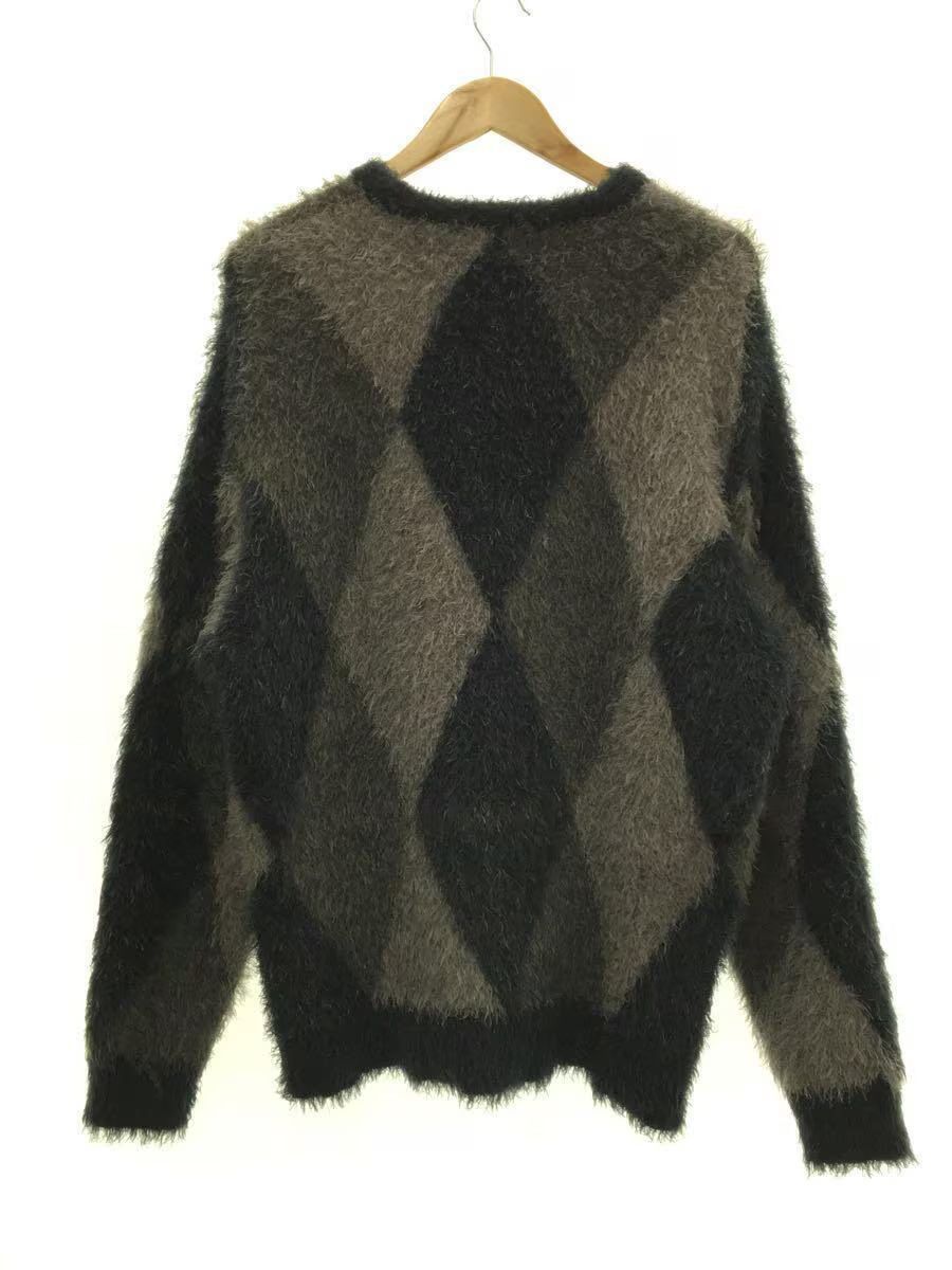 Number (N)ine Argyle Knit Sweater Size US L / EU 52-54 / 3 - 2 Thumbnail