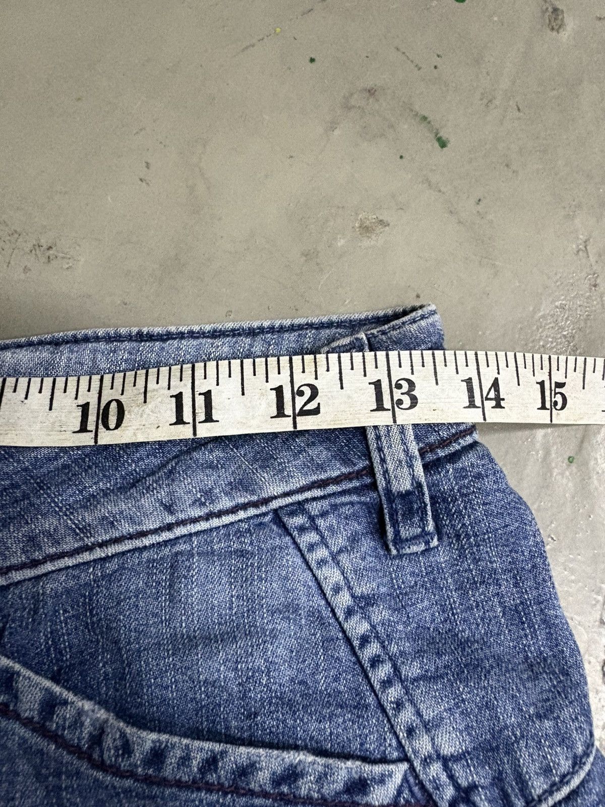 Marithe + Francois Girbaud Vintage Buckle Back Marithe+Francois Girbaud Y2K Capri Jeans Size US 28 / EU 44 - 17 Thumbnail