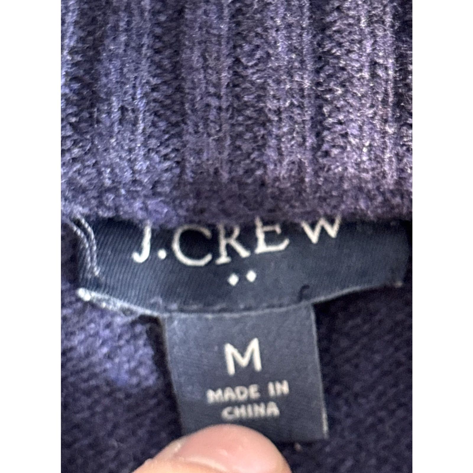 J.Crew J.Crew Sweater Mens M Blue 100% Lambswool Button Shawl Collar Pullover Knit Ribbed Seasonal Golf Hiking Walking Leisure Mens Size US M / EU 48-50 / 2 - 4 Thumbnail