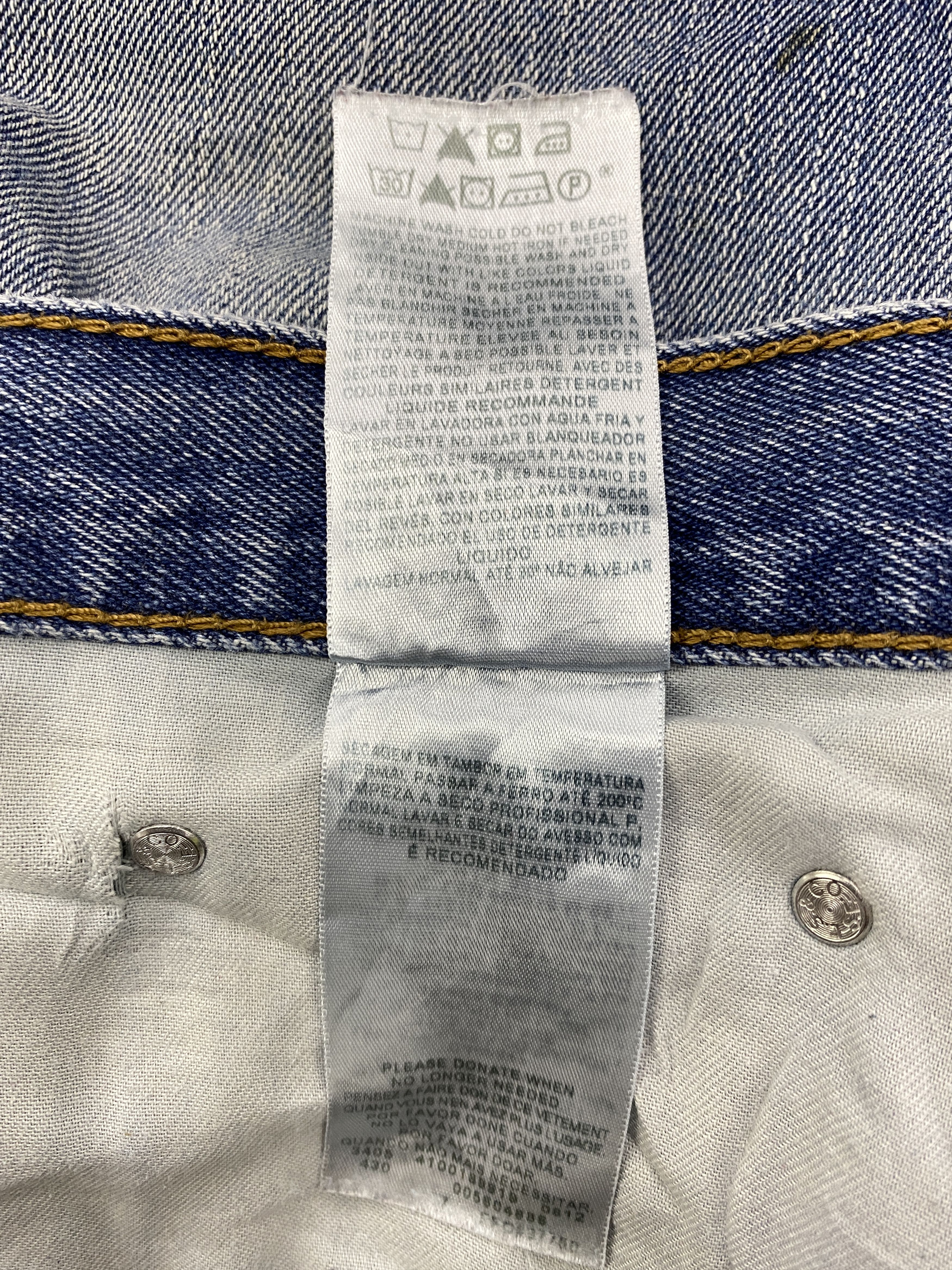 Japanese Brand Blue Distressed Vintage Levi's 560 38x33 Denim -SJ026 Size US 34 / EU 50 - 9 Thumbnail
