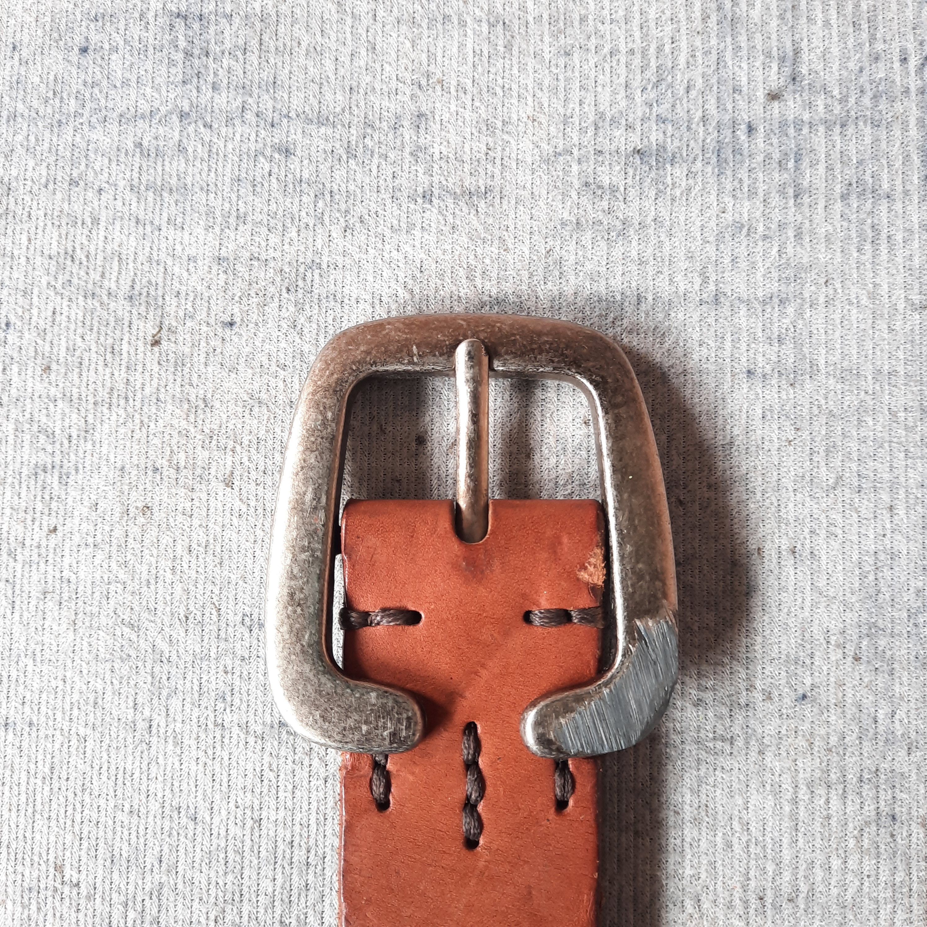 14th Addiction 🎱 Back number japan garrison crafted leather belt Size ONE SIZE - 2 Thumbnail