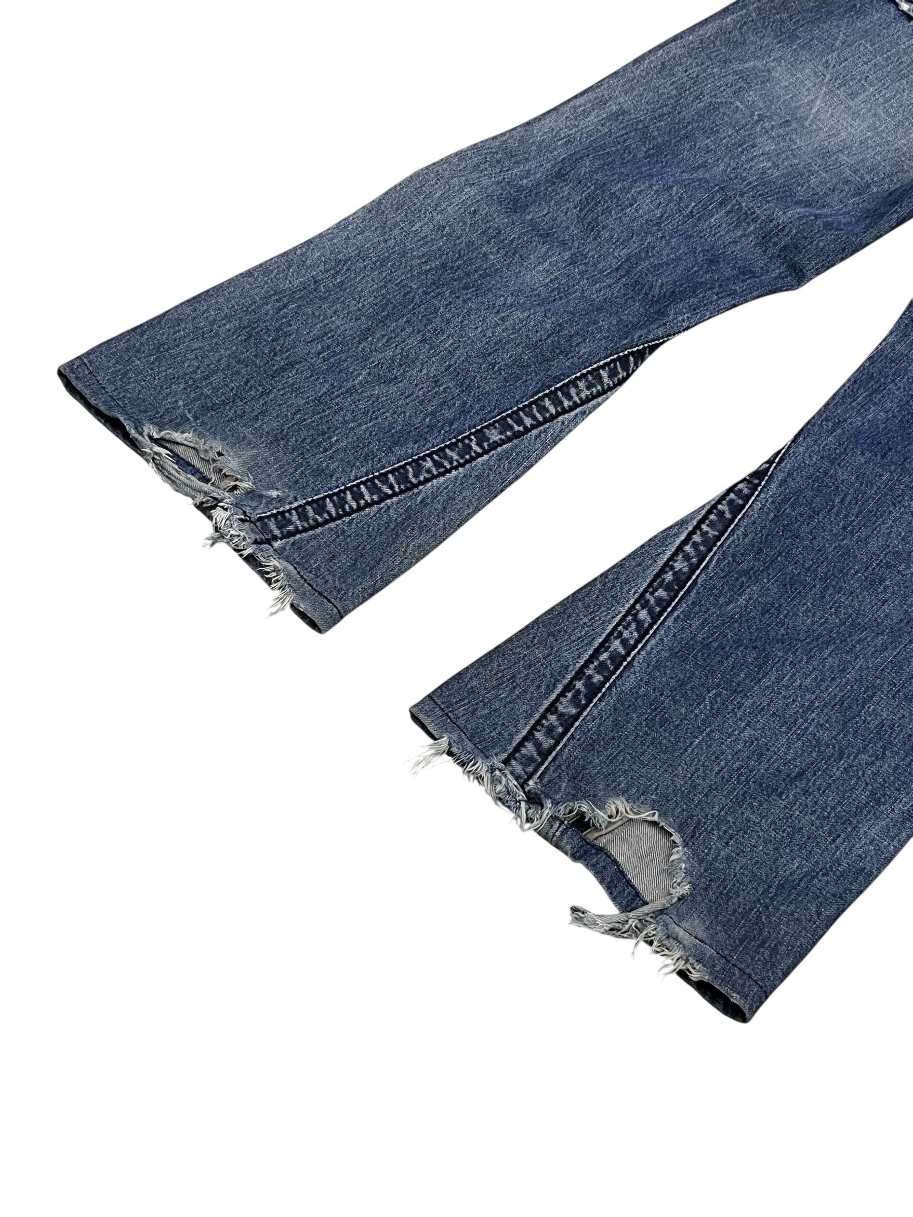 Stitch's Jeans STITCH'S NEBRASKA DISTRESSED AUTHENTIC TAILORED DENIM FLARE Size US 31 - 14 Thumbnail