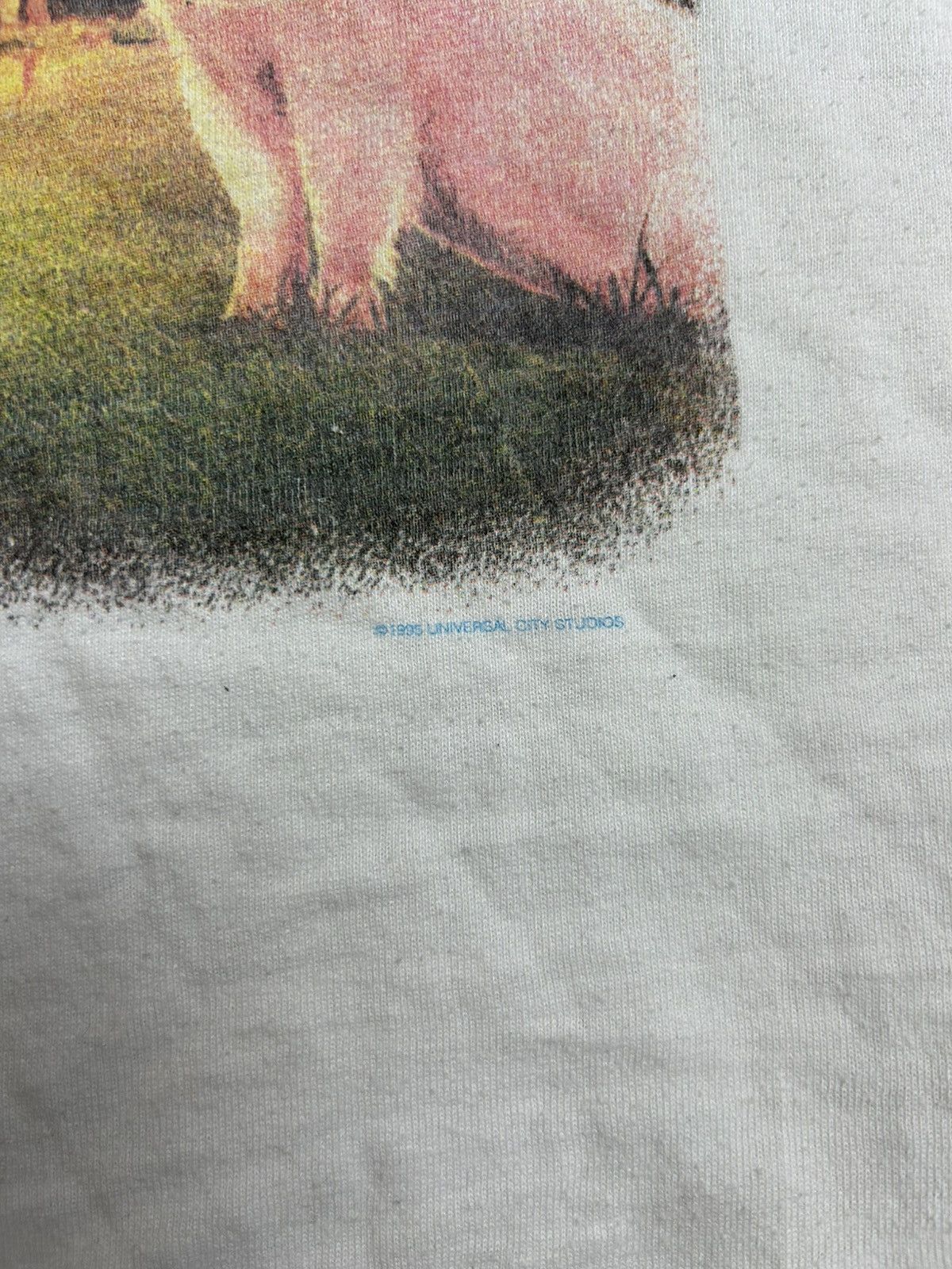 Vintage VTG 95’ Babe The Pig Movie Promo Size US XL / EU 56 / 4 - 3 Thumbnail