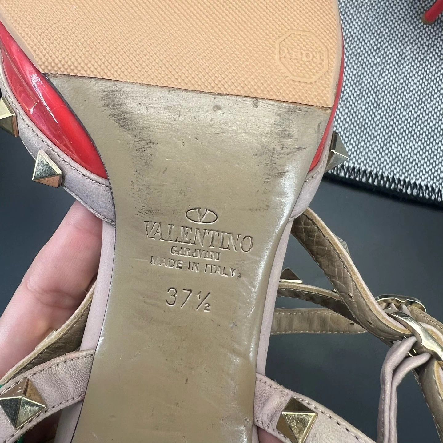 Valentino Valentino Patent Leather Orange Heels Size 37.5 w/ Box Size US 6.5 / IT 36.5 - 8 Thumbnail