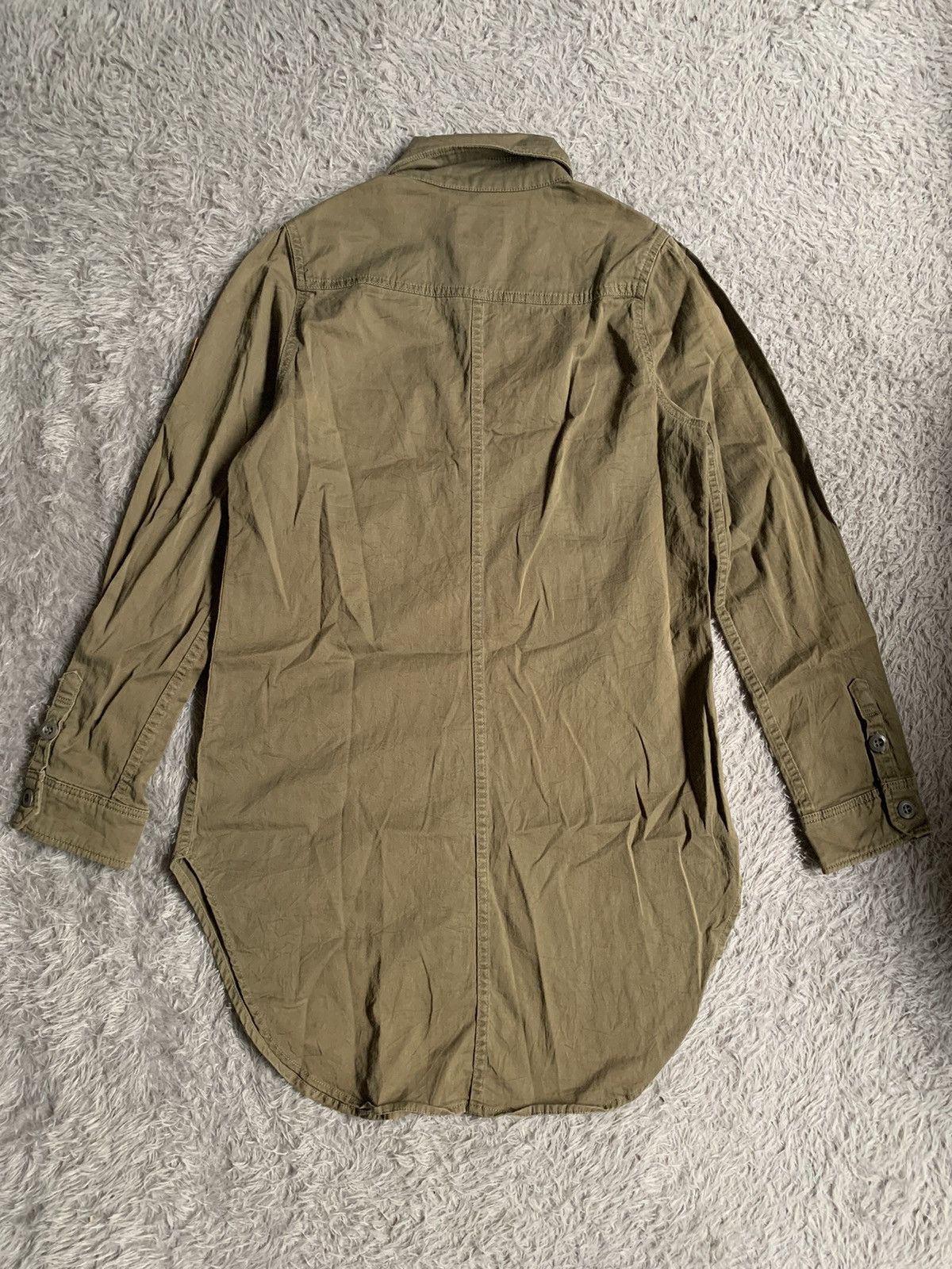 Hysteric Glamour × Japanese Brand × Vintage Hysteric glamour military blouses shirt Size S / US 4 / IT 40 - 8 Thumbnail