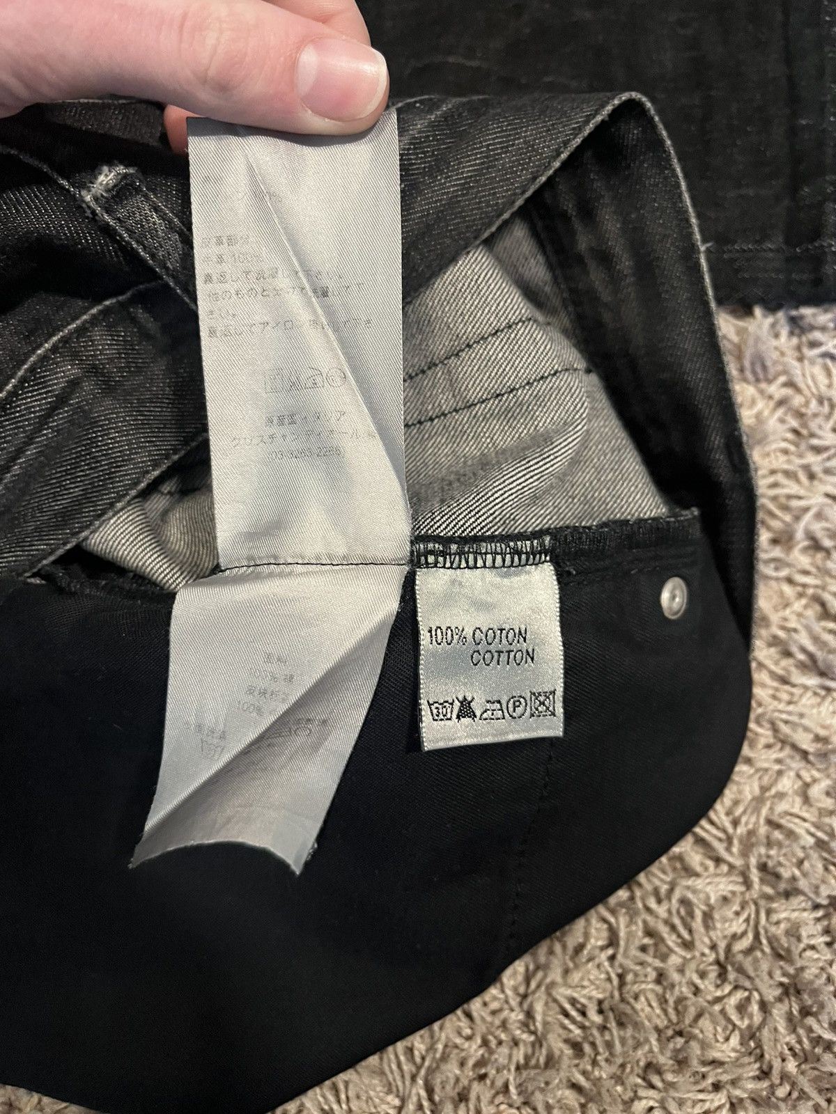 Dior dior homme black denim jeans Size US 32 / EU 48 - 13 Thumbnail
