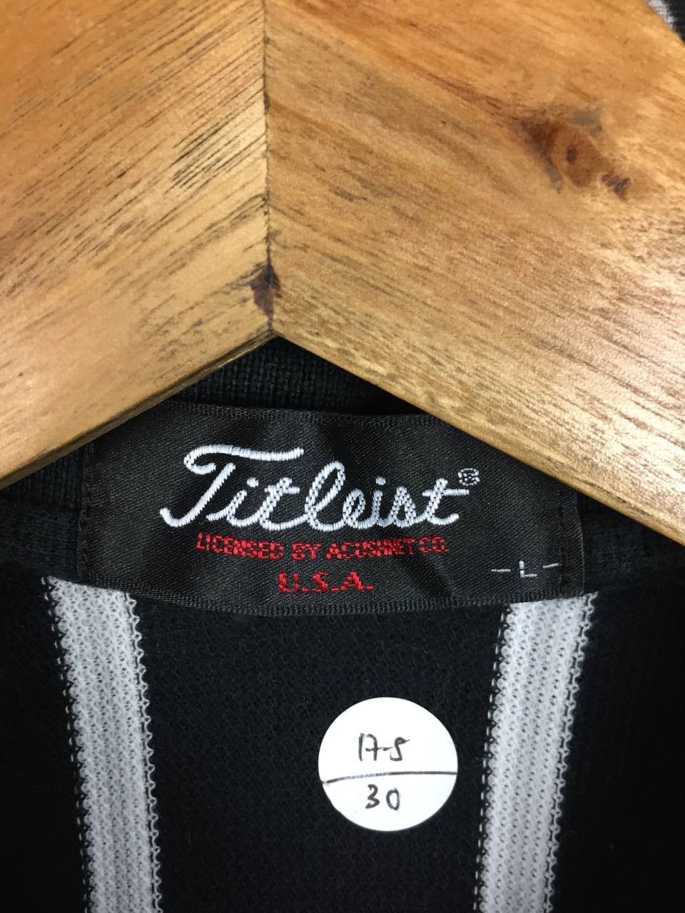 Titleist Vtg 90s Retro Titleist Golf Striped Pocket Polo Shirt Size US S / EU 44-46 / 1 - 9 Thumbnail