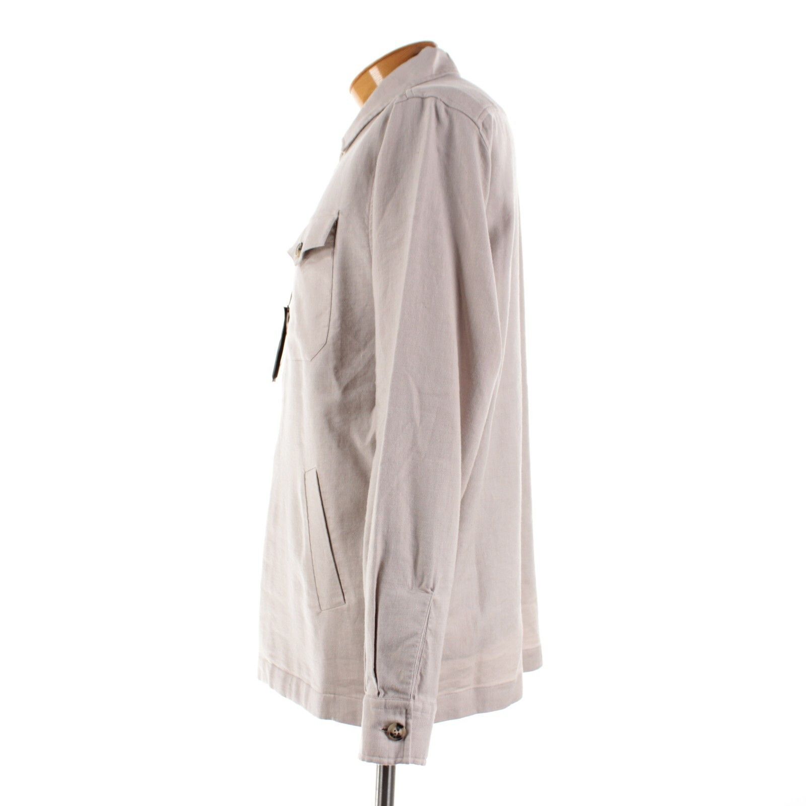 Other Windsor Overshirt Size L US In Beige Linen Blend Size US L / EU 52-54 / 3 - 4 Thumbnail