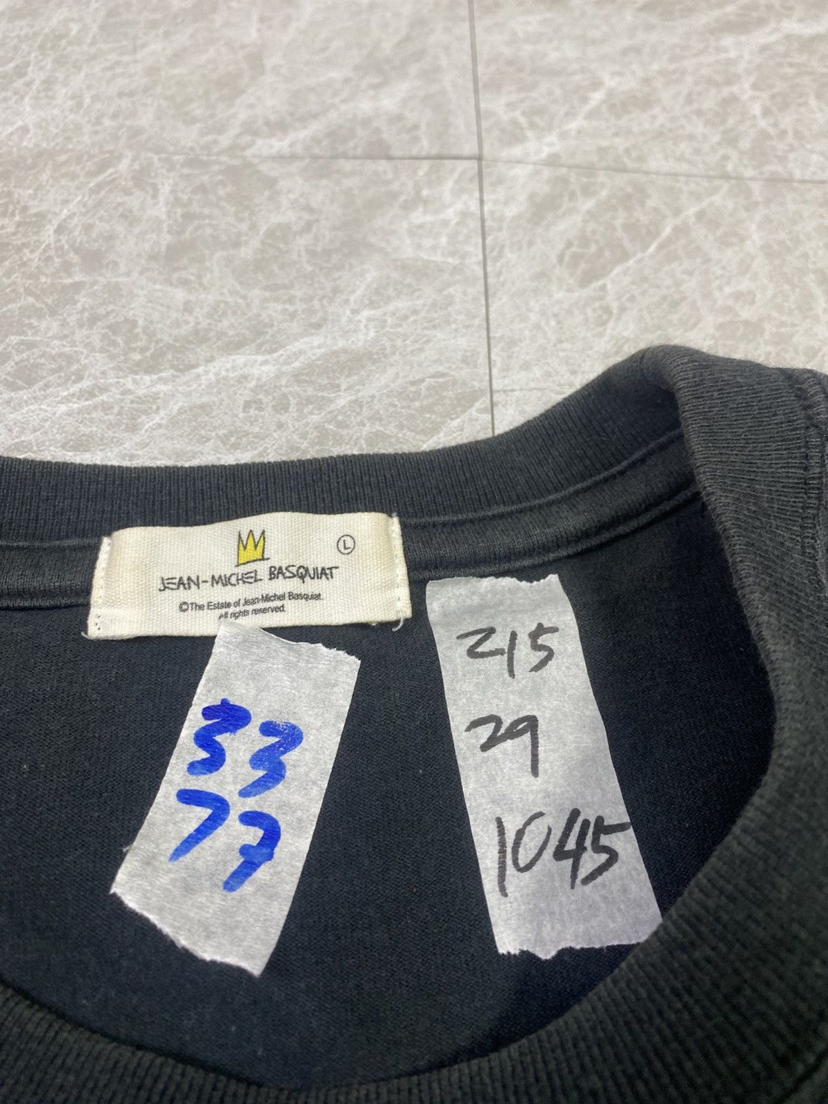 Jean-Michel Basquiat Vintage jean michel basquiat big logo size L 3377 Size US L / EU 52-54 / 3 - 12 Thumbnail