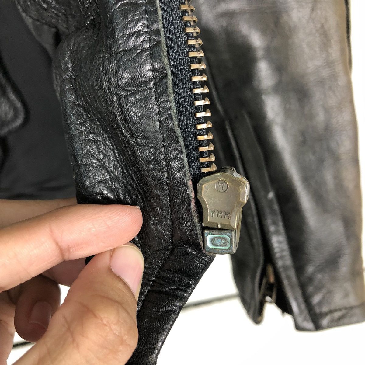 Japanese Brand Vintage Soft Leather Biker Jacket Harold’s Gear IsseyMiyake Size US M / EU 48-50 / 2 - 17 Thumbnail