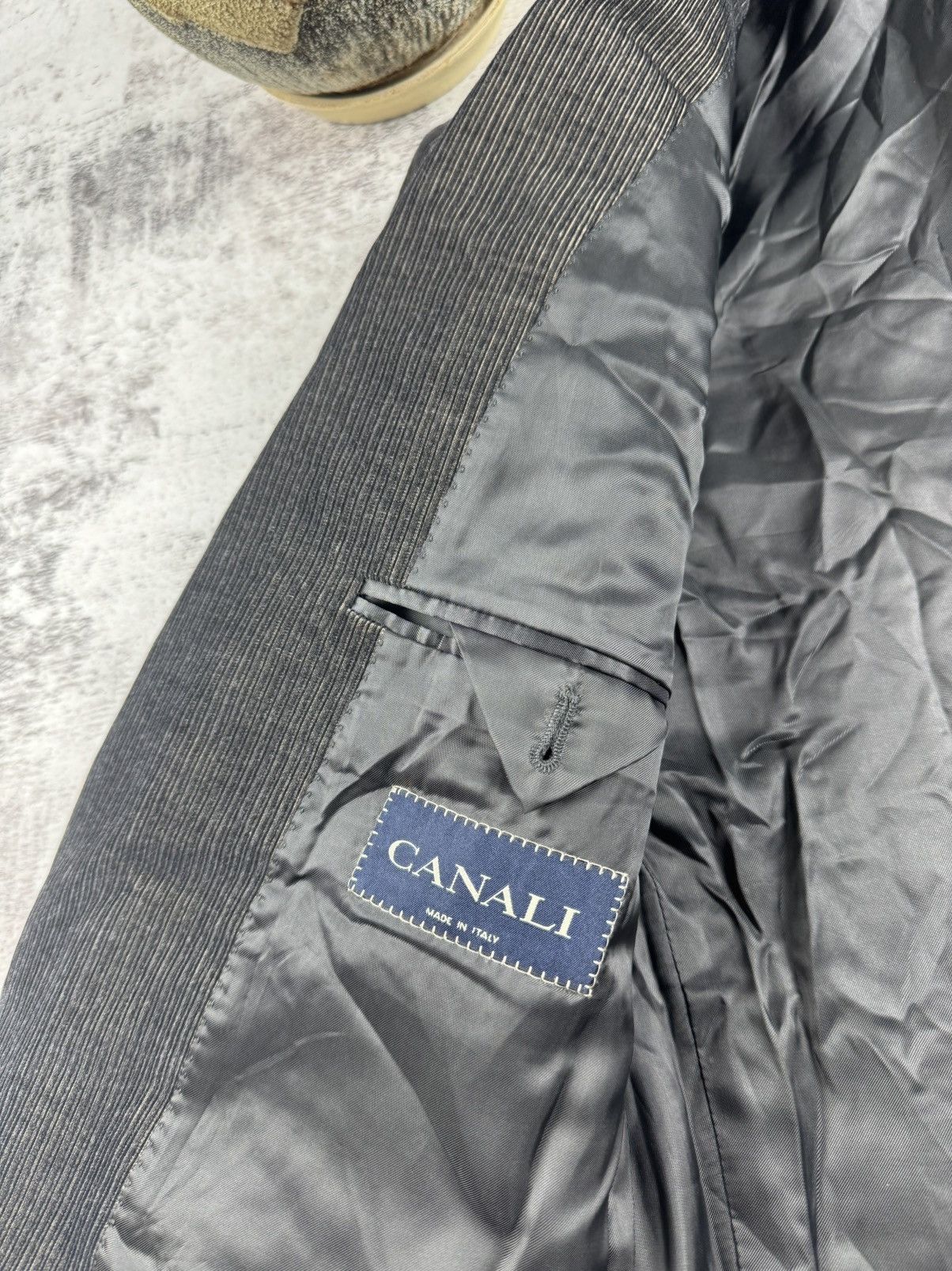 Canali CANALI Corduroy Velvet Classic 90S Blazer Suit Jacket Size 50R - 13 Thumbnail
