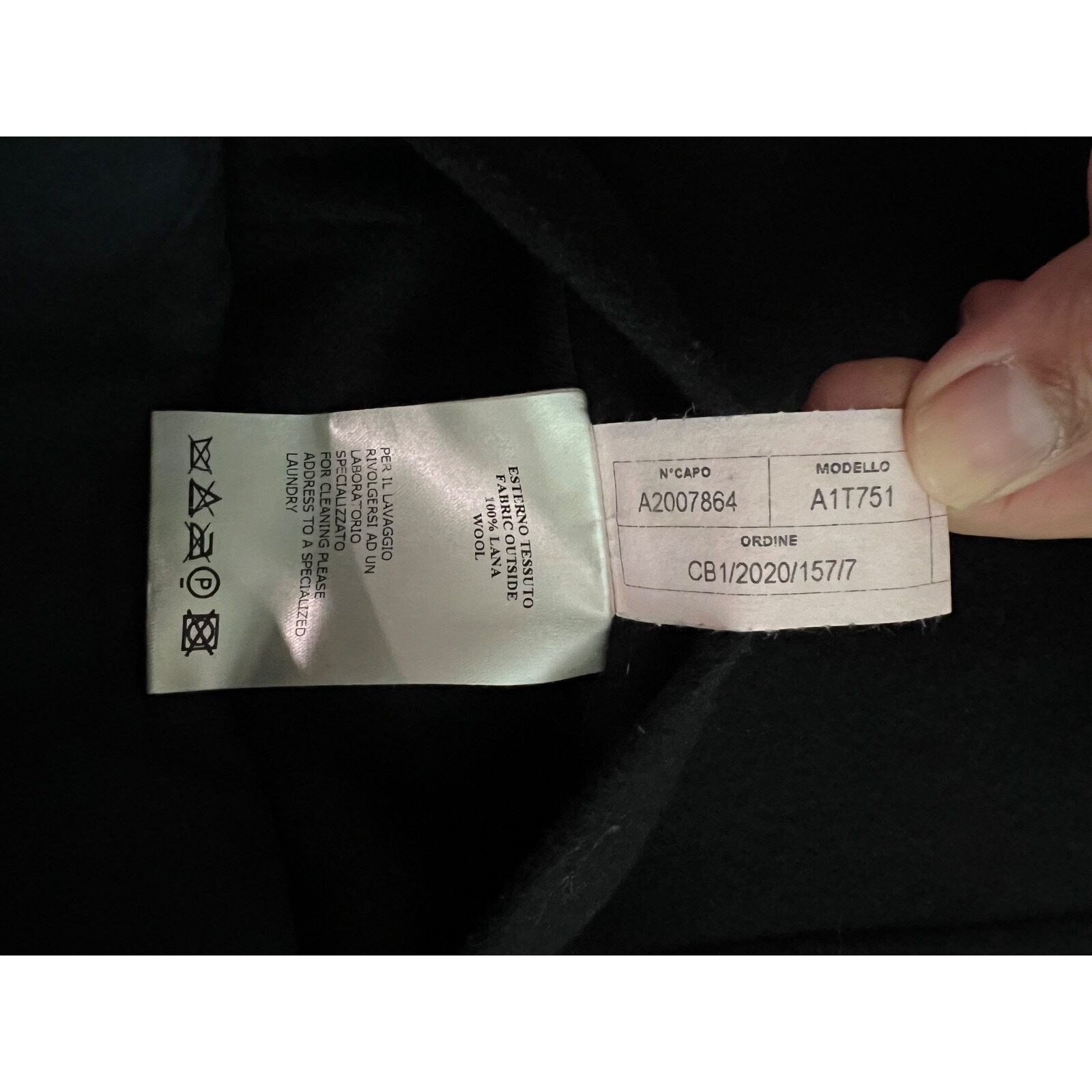 Mandelli $3900 Mandelli Bergdorf Goodman Navy Wool Peacoat IT54 NEW Size US XL / EU 56 / 4 - 8 Thumbnail