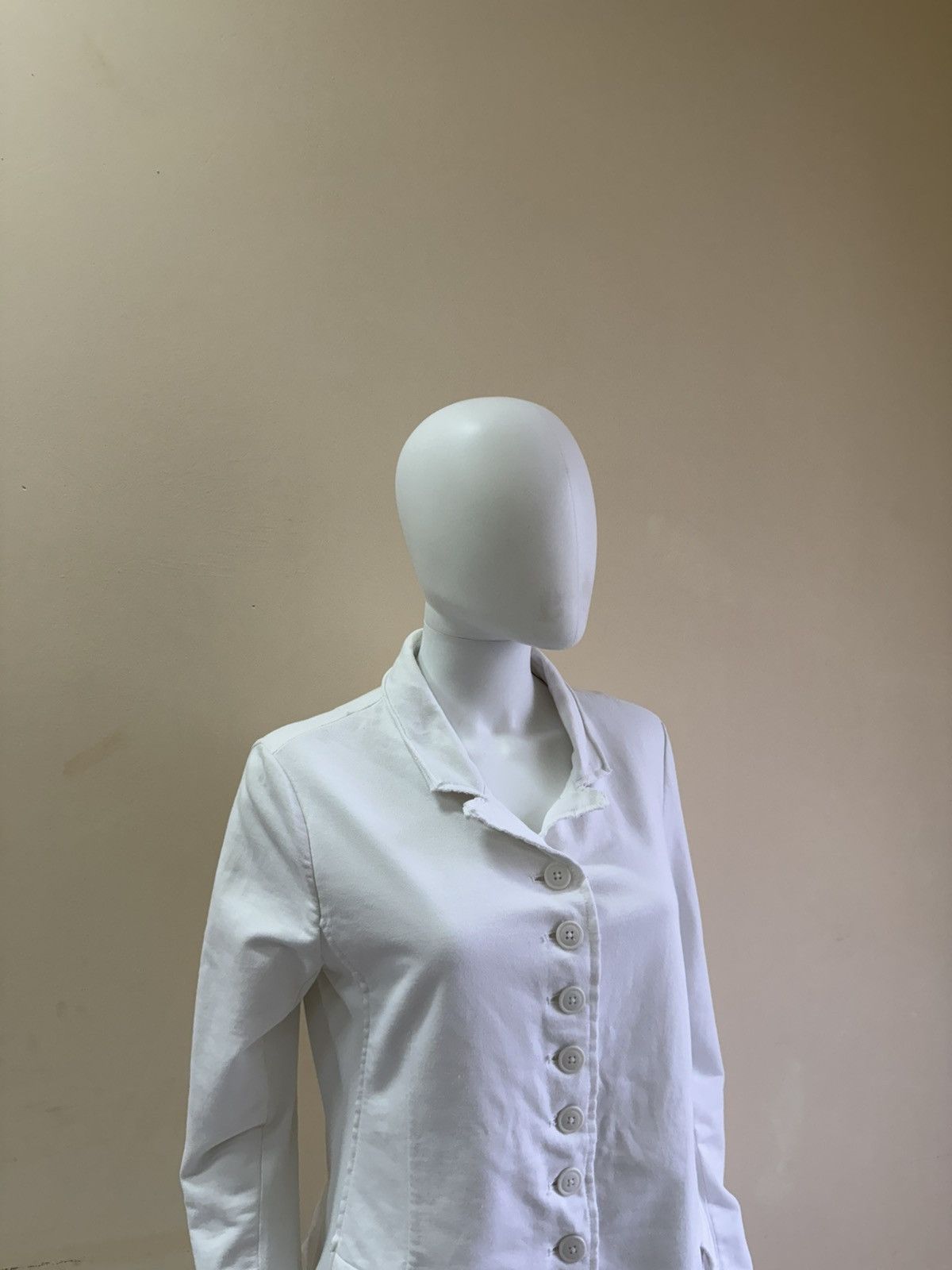 Rundholz Rundholz Black Label White Avant Garde Blazer Jacket Size M Size M / US 6-8 / IT 42-44 - 4 Thumbnail